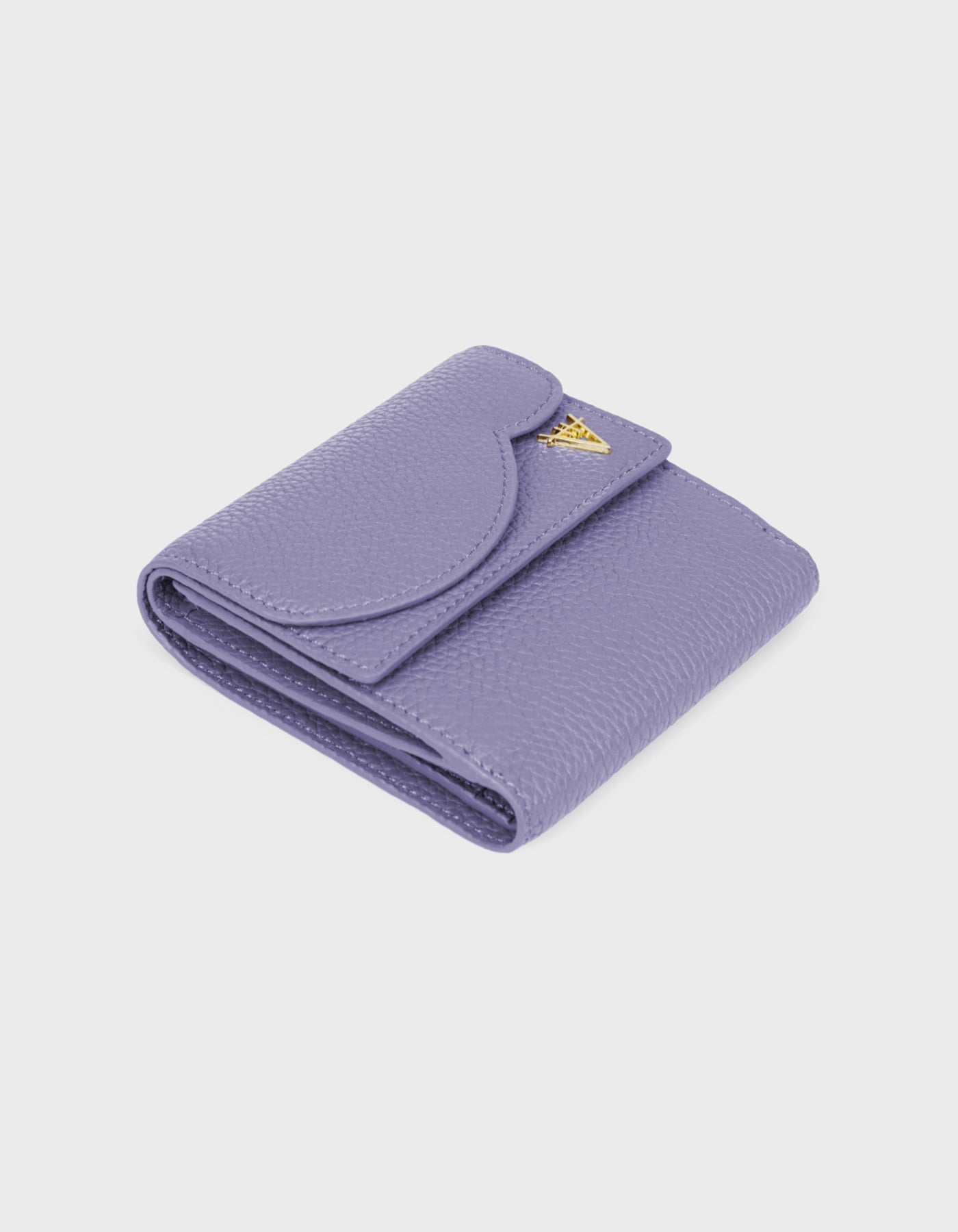 HiVa Atelier | Larus Compact Wallet LAVENDER | Her Tarza Uygun Deri Aksesuarlar