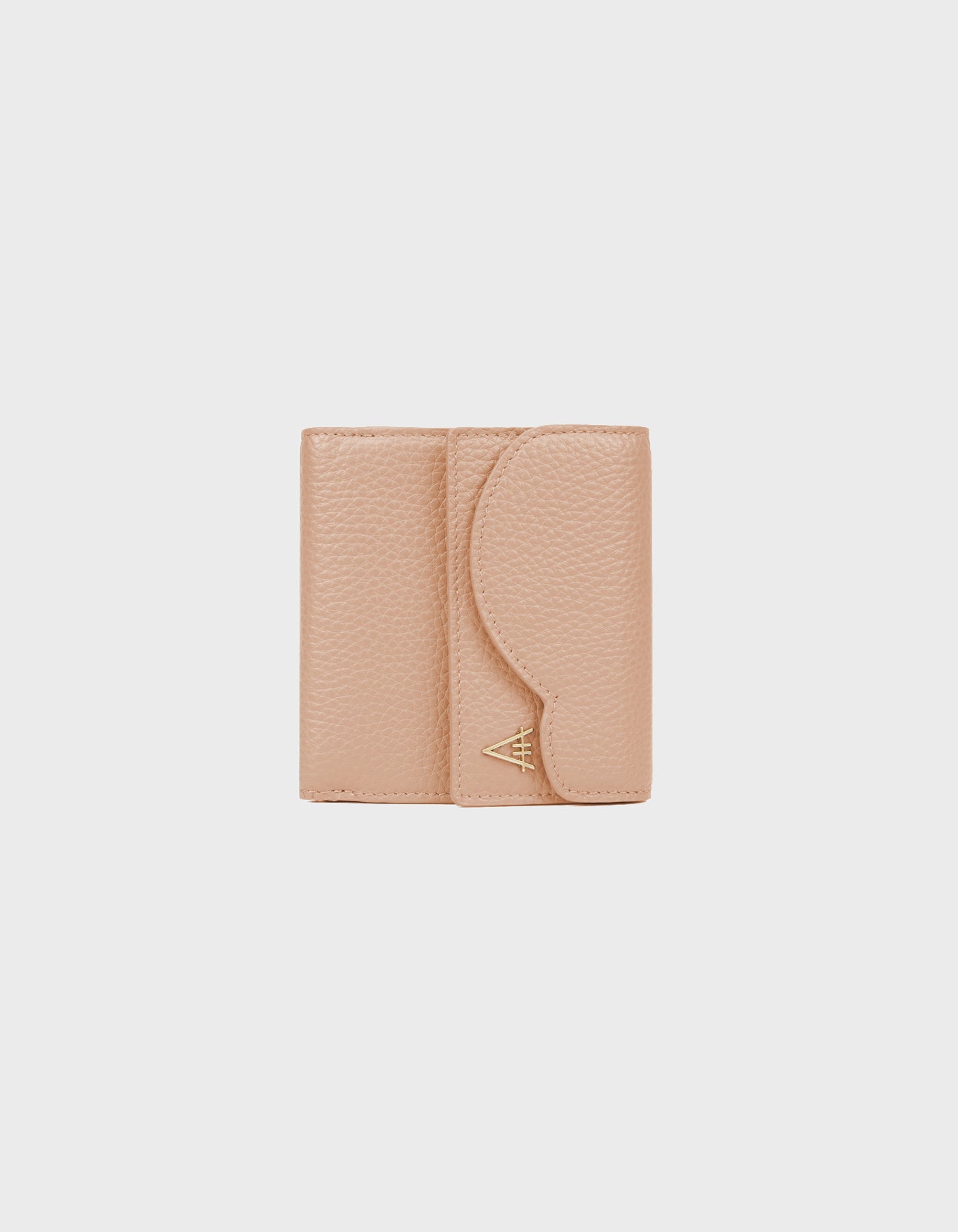 HiVa Atelier | Larus Compact Wallet NUDE | Her Tarza Uygun Deri Aksesuarlar