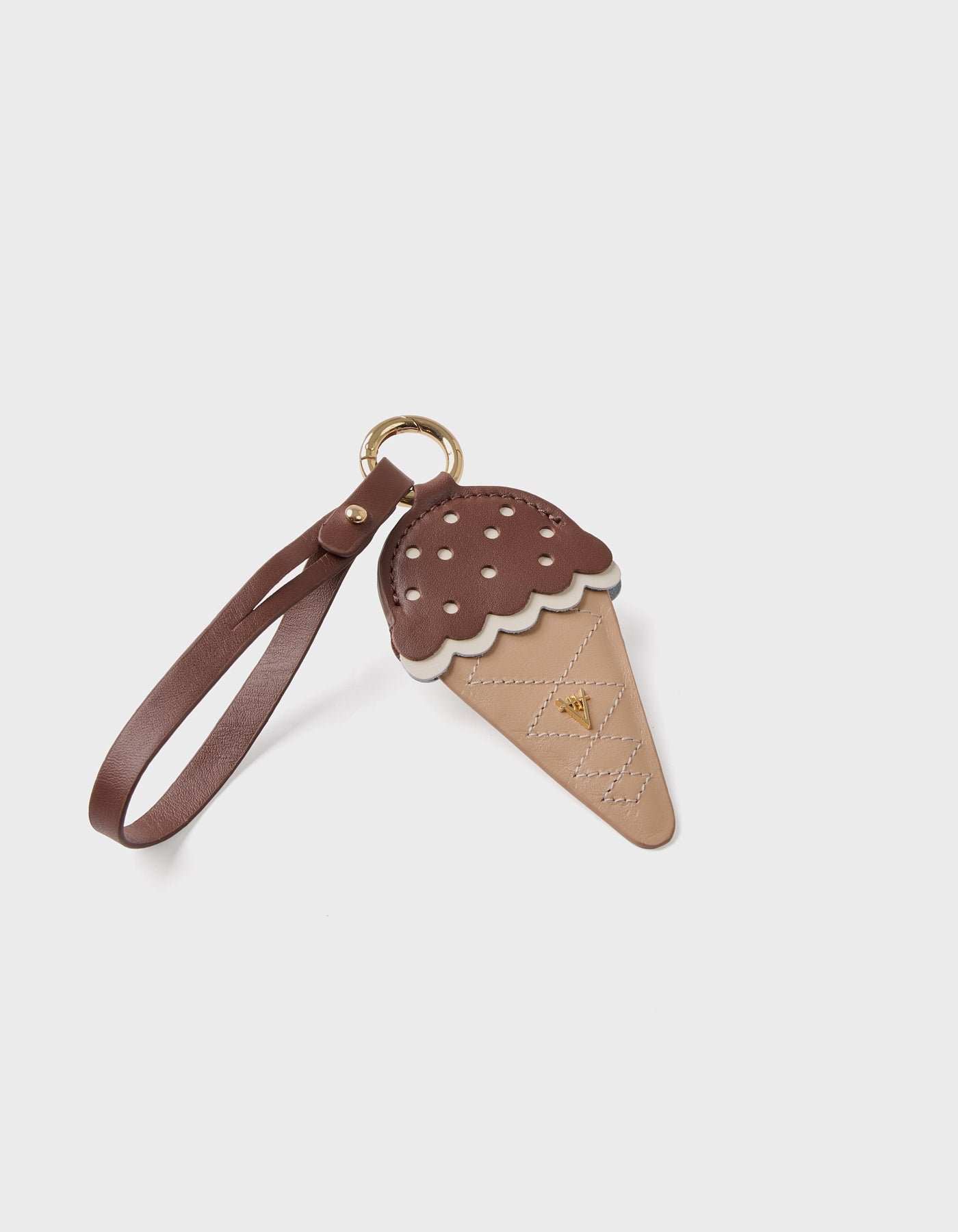 Leather Ice Cream Charm