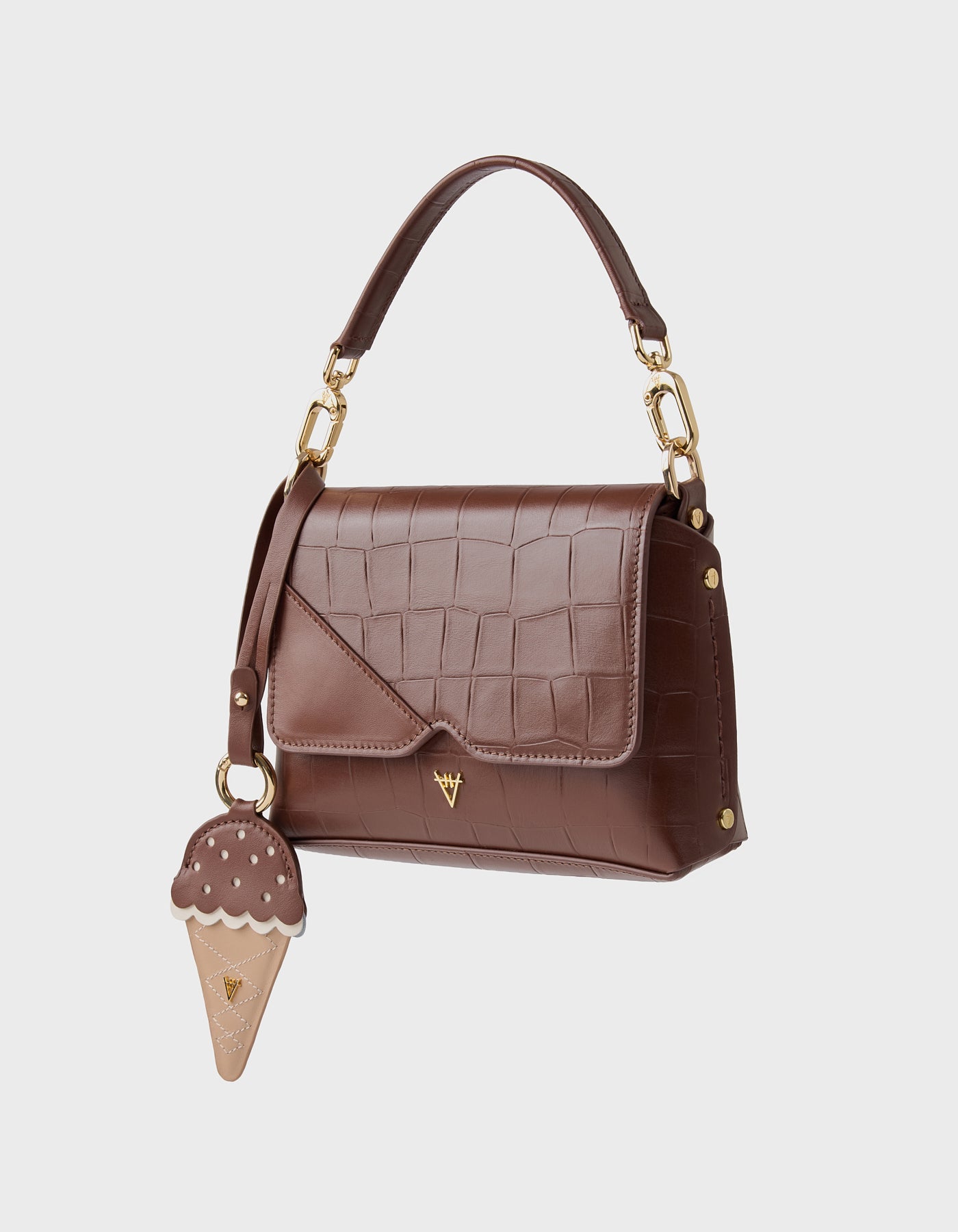 Leather Ice Cream Charm