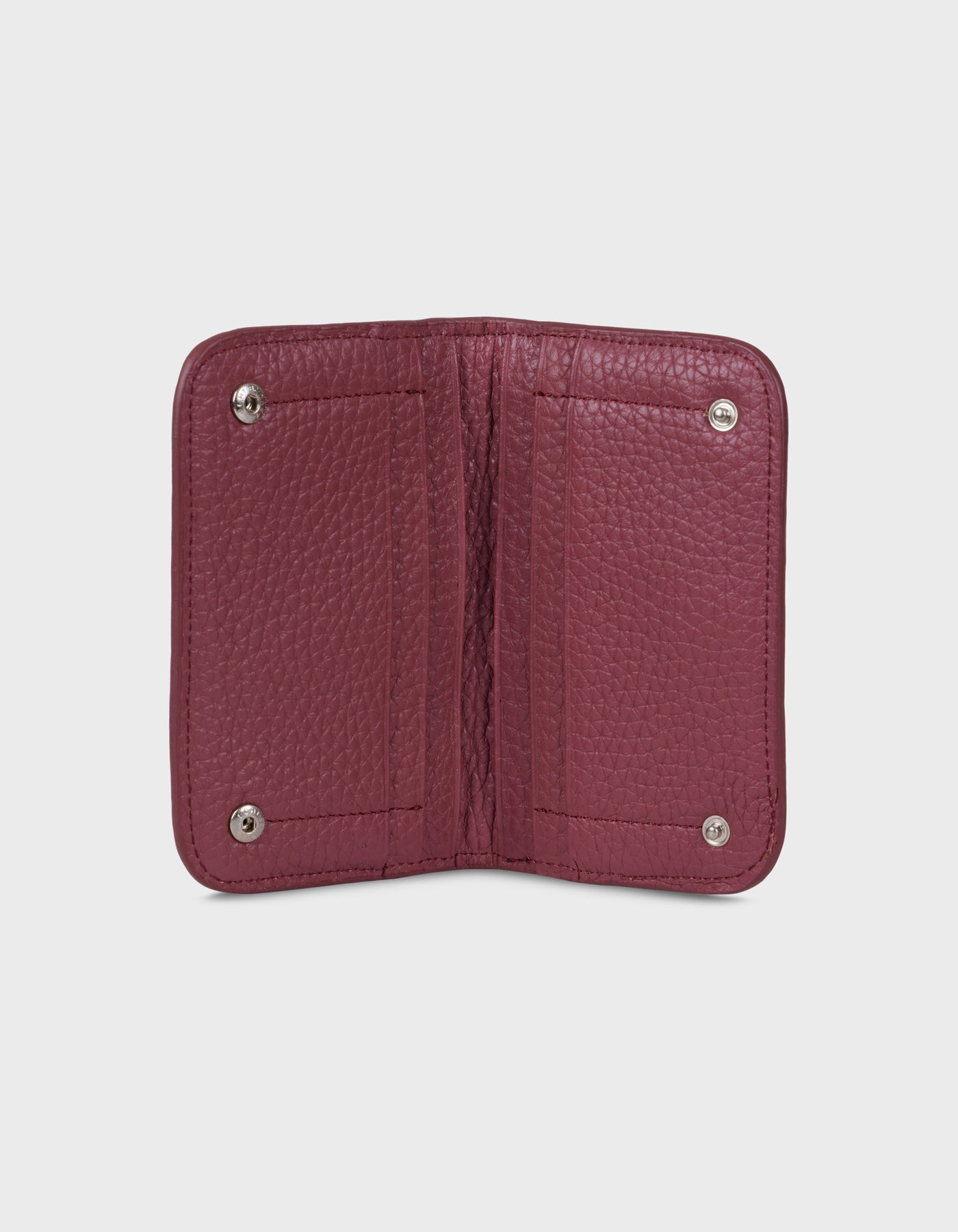 Hiva Atelier | Alae Coin Purse & Card Holder Light Burgundy | Her Tarza Uygun Deri Aksesuarlar