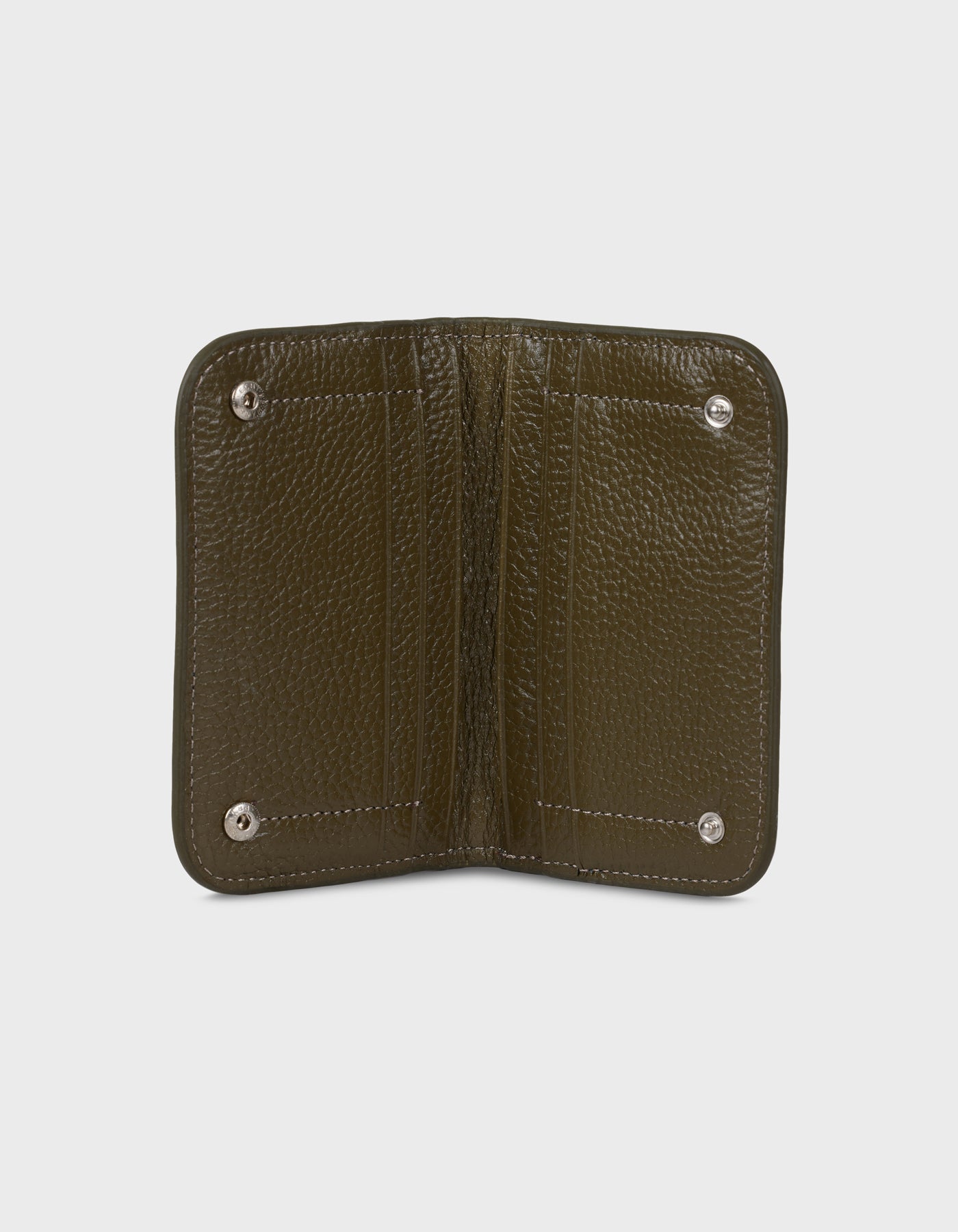 Hiva Atelier | Alae Coin Purse & Card Holder Khaki | Her Tarza Uygun Deri Aksesuarlar