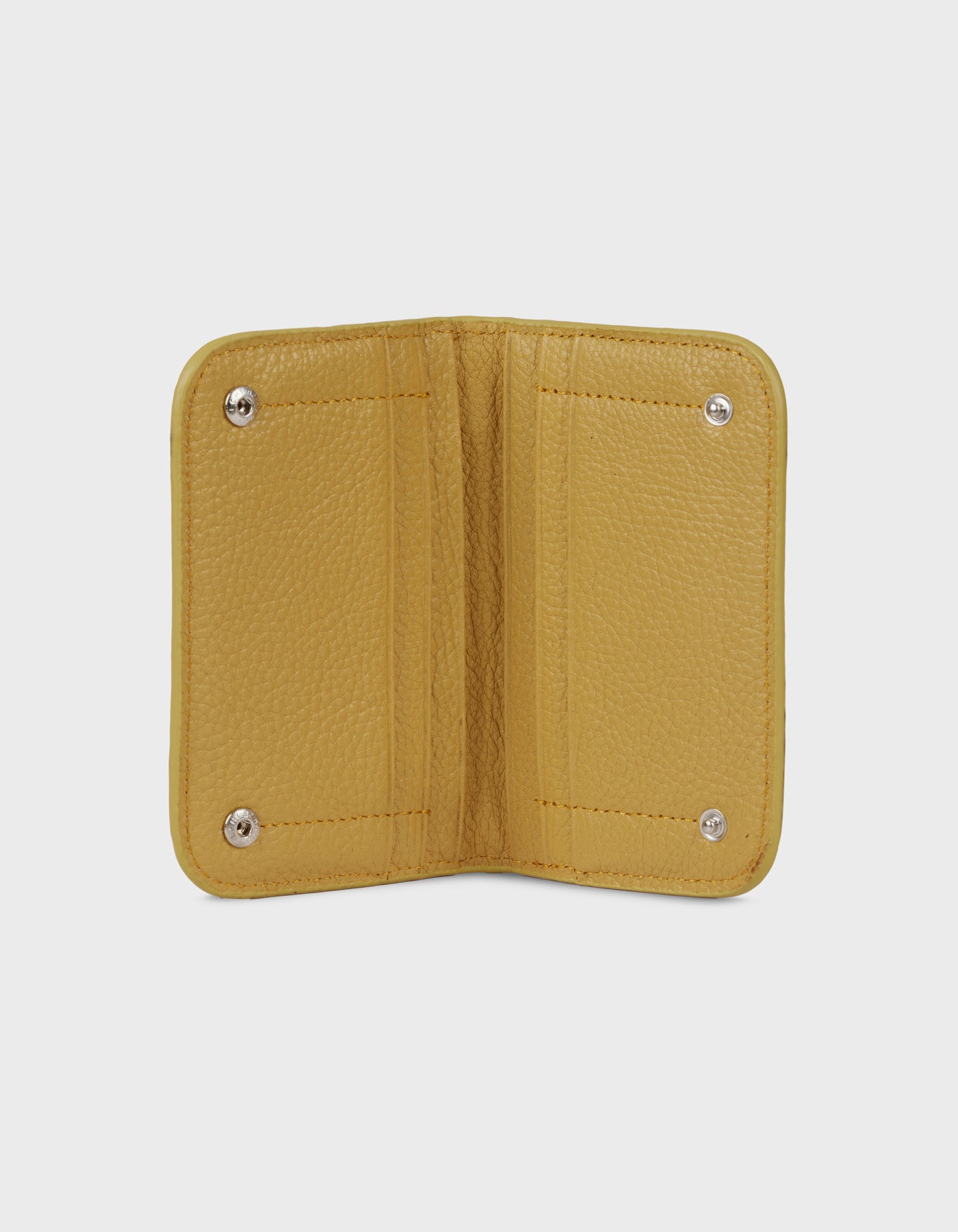 Hiva Atelier | Alae Coin Purse & Card Holder Mustard | Her Tarza Uygun Deri Aksesuarlar
