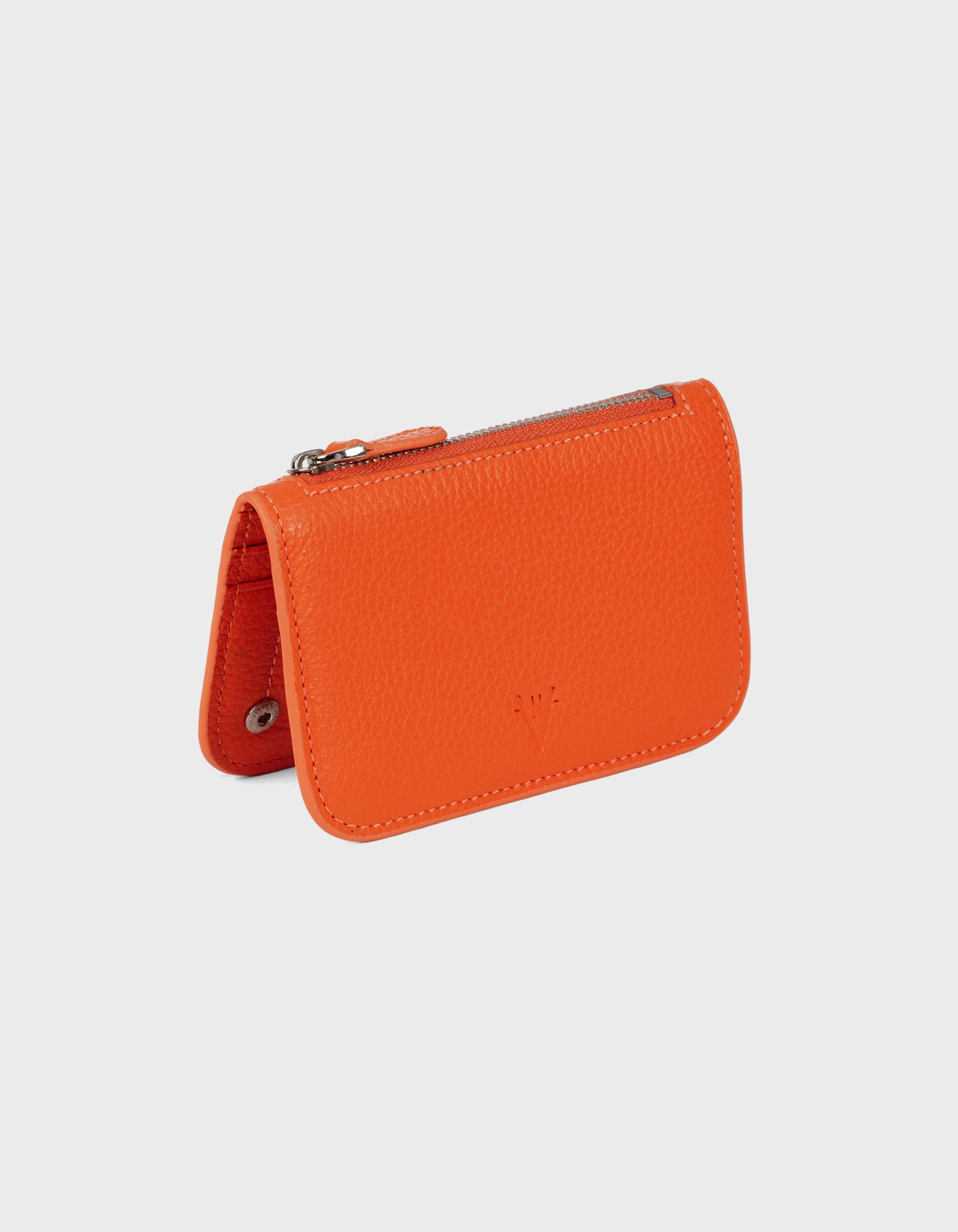 Hiva Atelier | Alae Coin Purse & Card Holder Orange | Her Tarza Uygun Deri Aksesuarlar