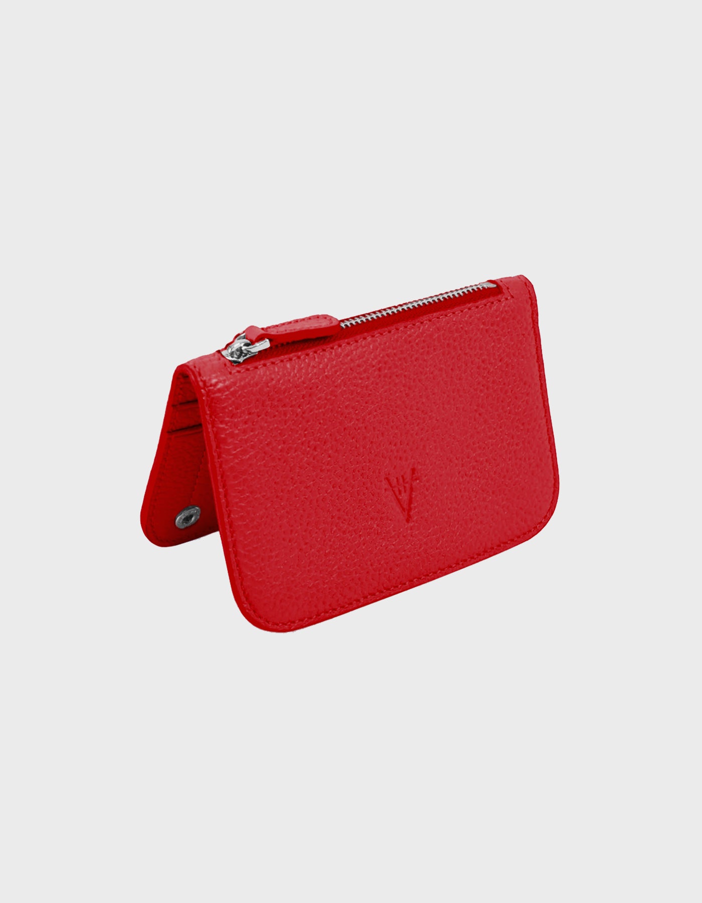 Hiva Atelier | Alae Coin Purse & Card Holder Red | Her Tarza Uygun Deri Aksesuarlar