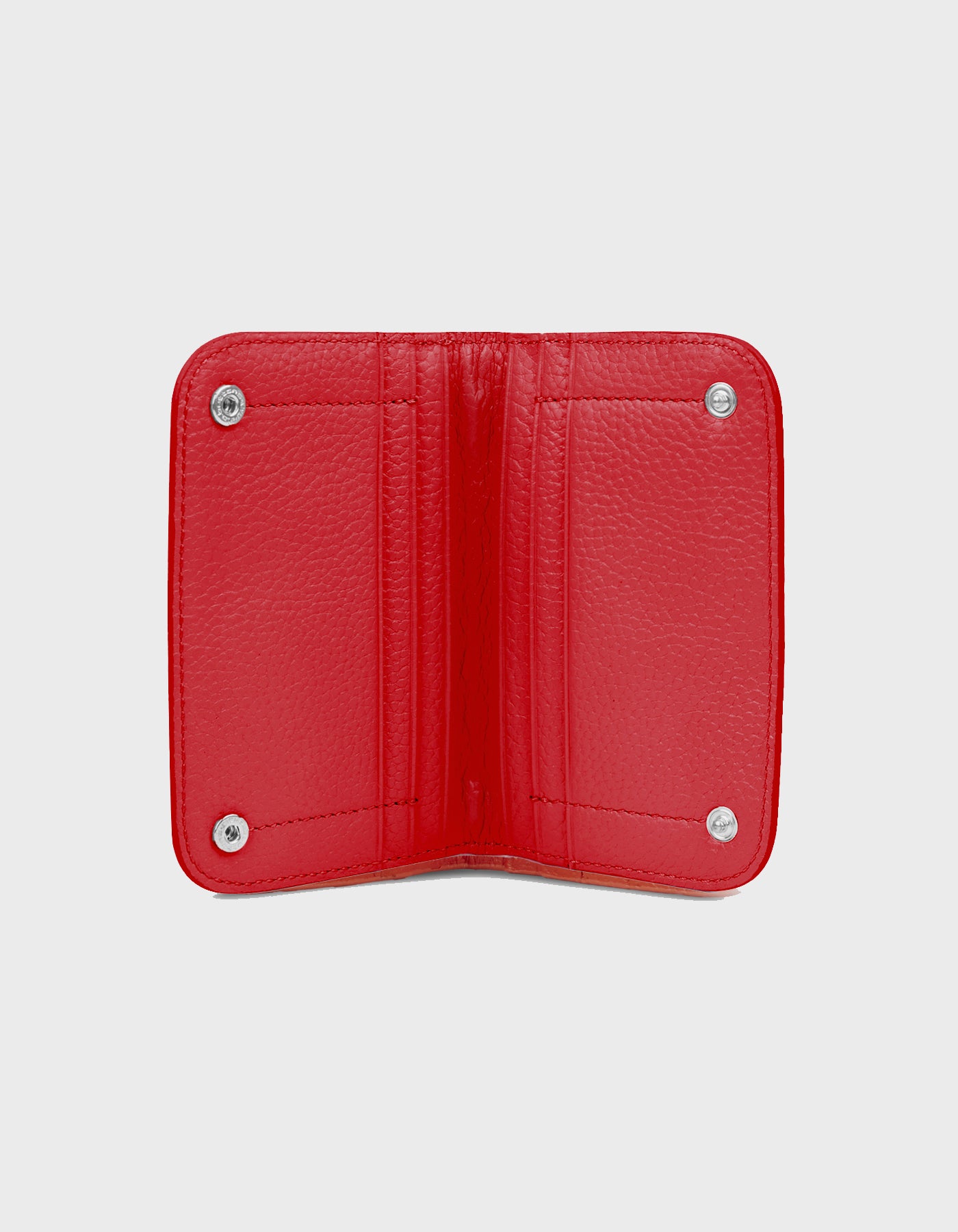 Hiva Atelier | Alae Coin Purse & Card Holder Red | Her Tarza Uygun Deri Aksesuarlar