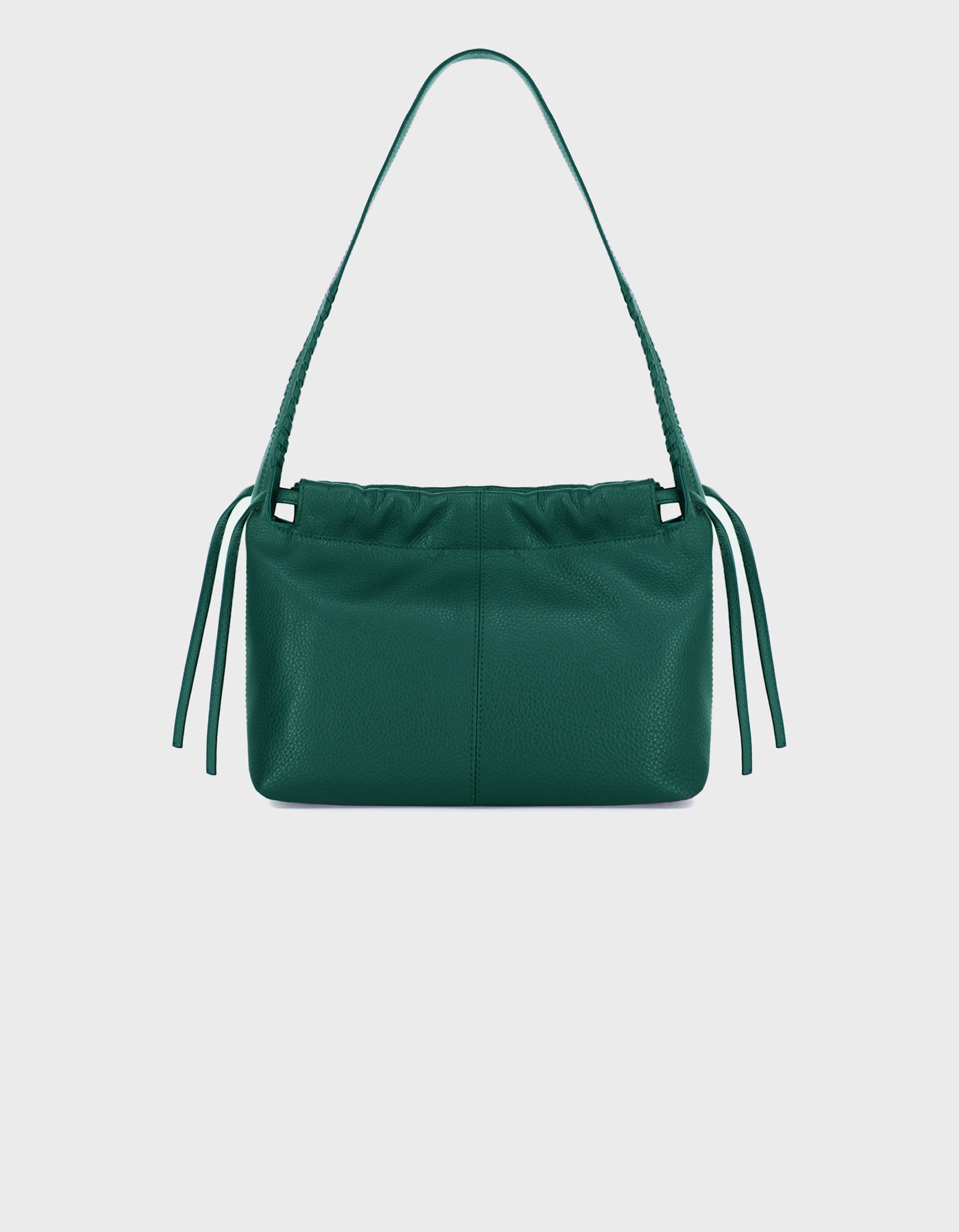 Hiva Atelier | All Day Mini Bucket Bag Deep Emerald | Her Tarza Uygun Deri Aksesuarlar