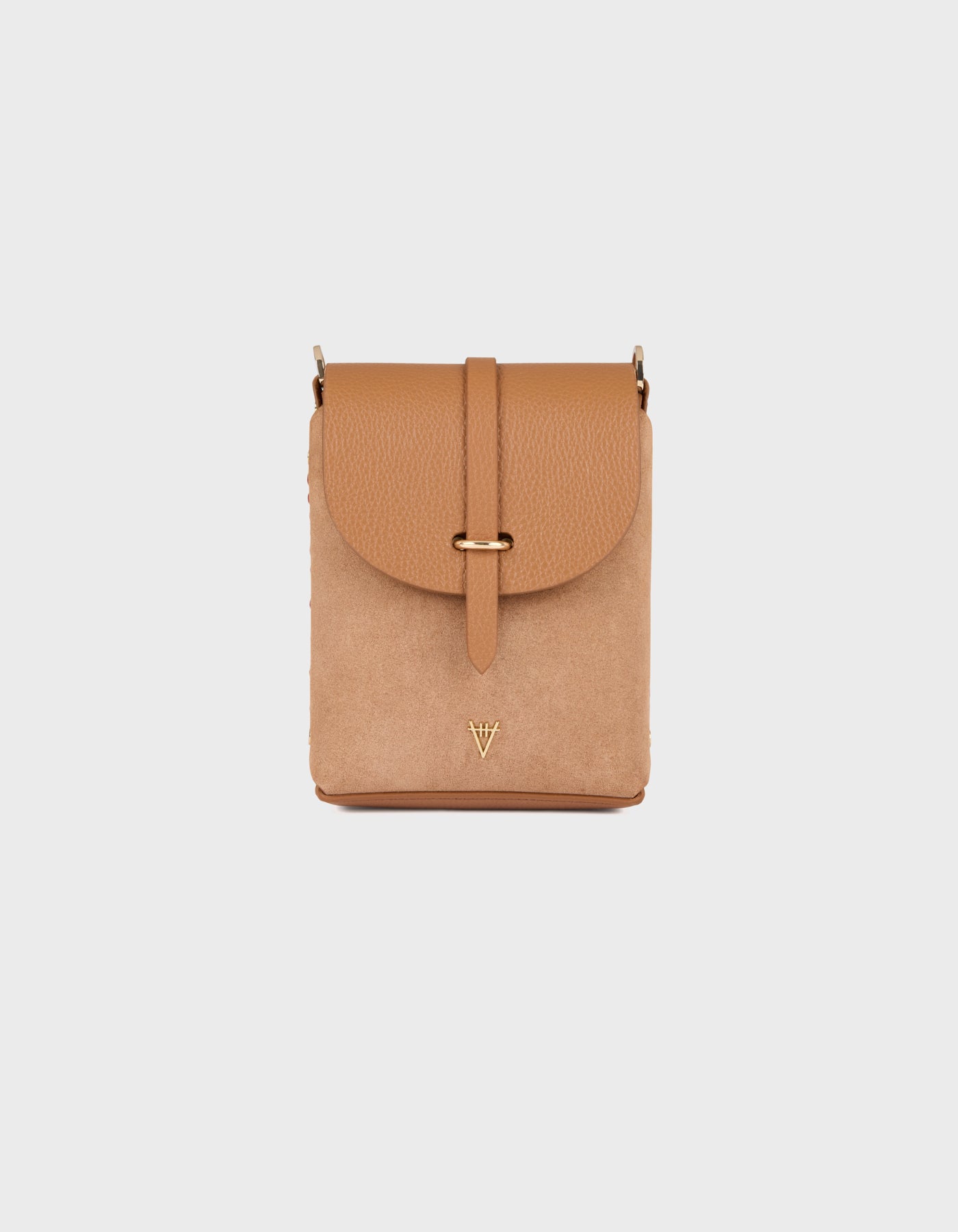 Hiva Atelier | Astrum Shoulder Bag WOOD SUEDE | Her Tarza Uygun Deri Aksesuarlar