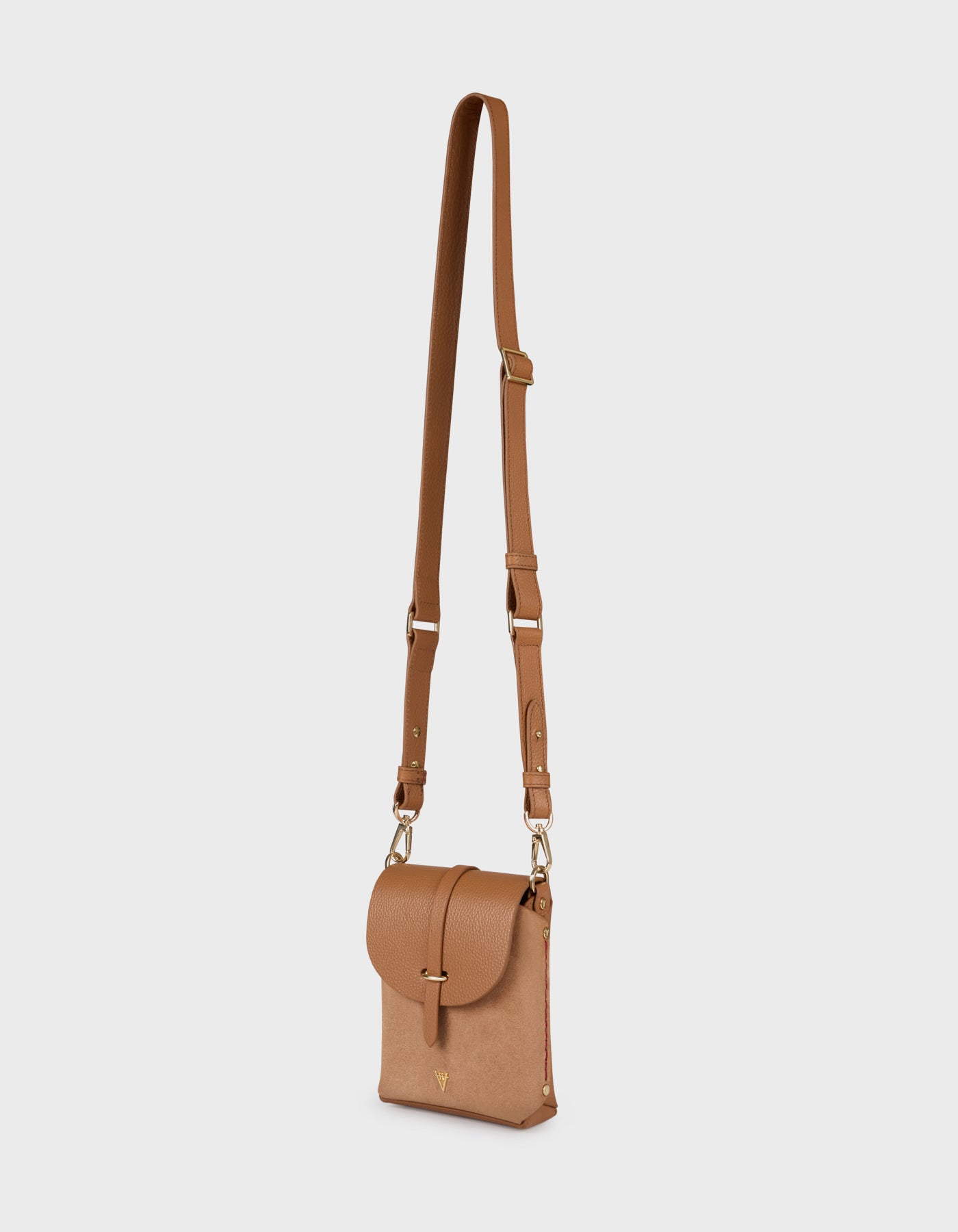 Hiva Atelier | Astrum Shoulder Bag WOOD SUEDE | Her Tarza Uygun Deri Aksesuarlar