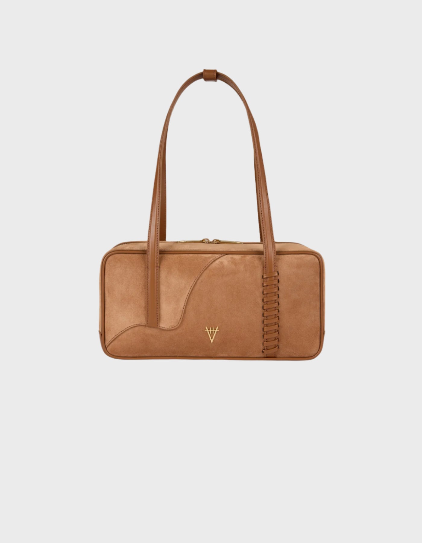 HiVa Atelier | Bowling Tote Bag WOOD SUEDE | Her Tarza Uygun Deri Aksesuarlar