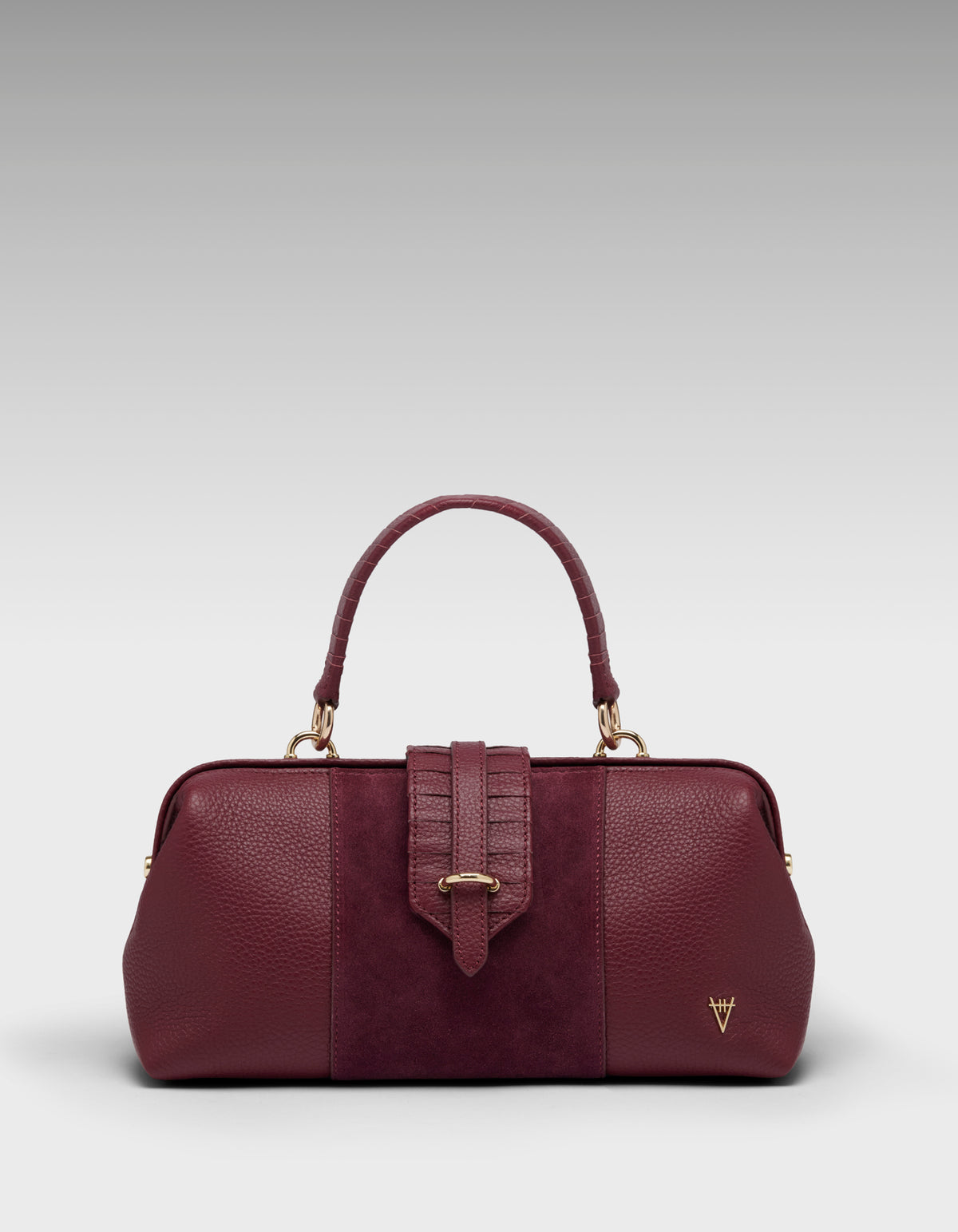 HiVa Atelier | Nubes Doctor Bag Burgundy | Her Tarza Uygun Deri Aksesuarlar