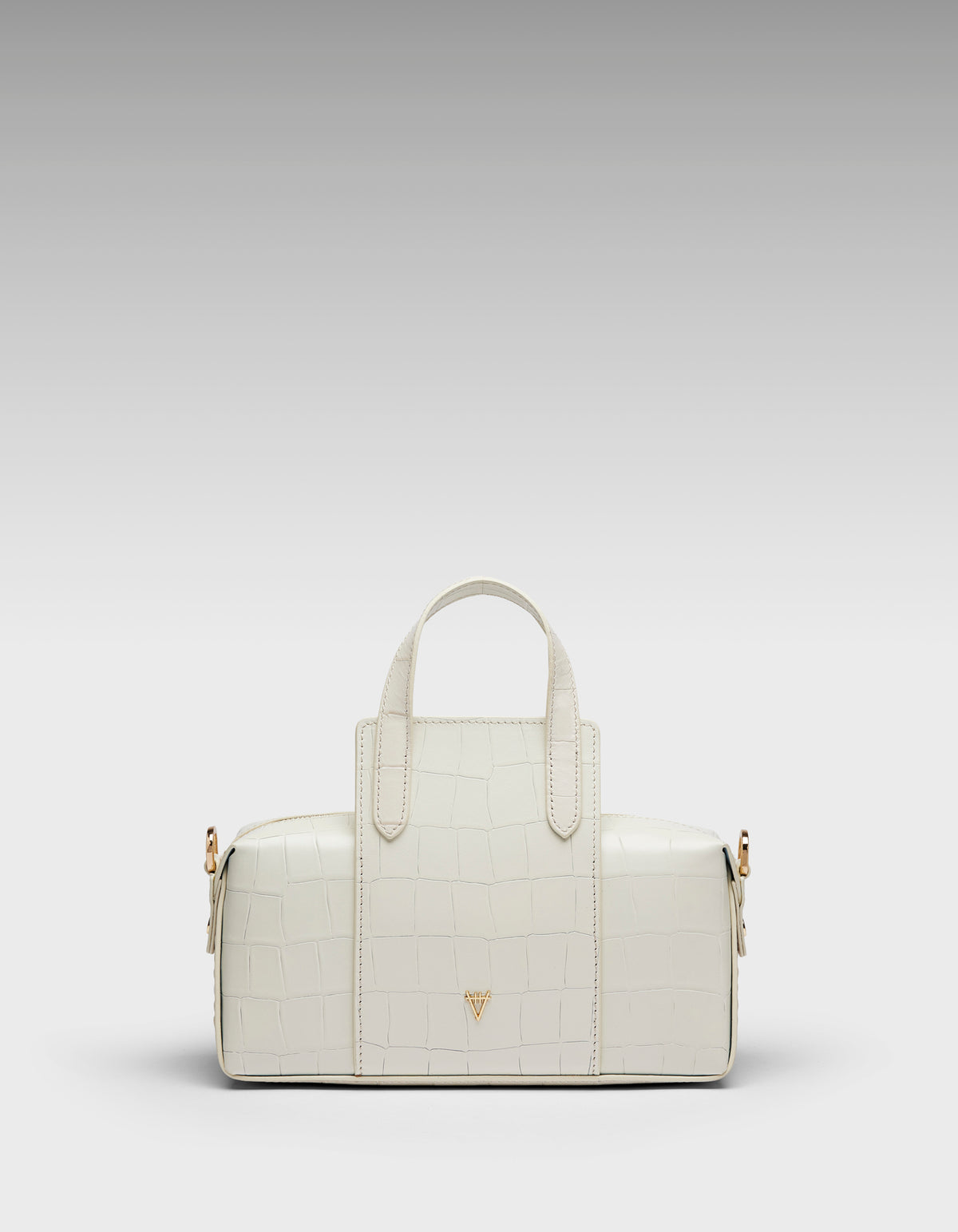 HiVa Atelier | Onsra Cylinder Crossbody Bag Bone | Her Tarza Uygun Deri Aksesuarlar