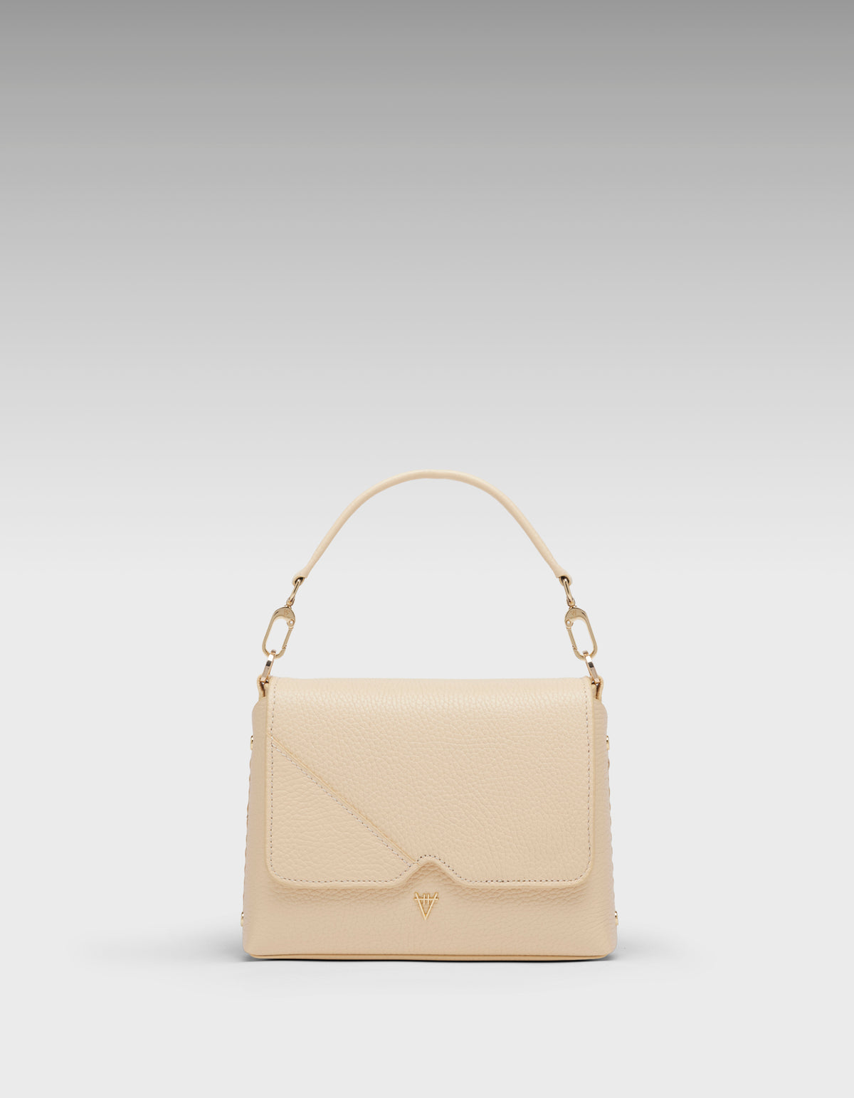 HiVa Atelier | Mare Mini Shoulder Bag Bone | Her Tarza Uygun Deri Aksesuarlar