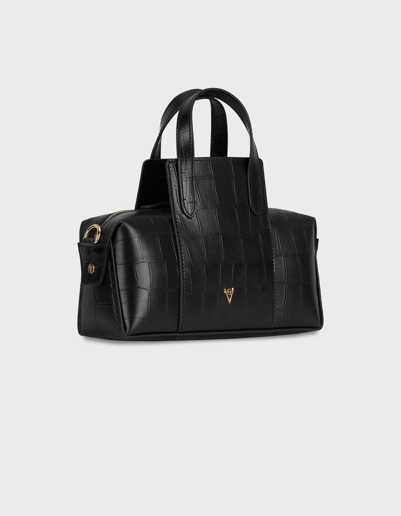 Hiva Atelier | Onsra Cylinder Crossbody Bag BLACK | Her Tarza Uygun Deri Aksesuarlar