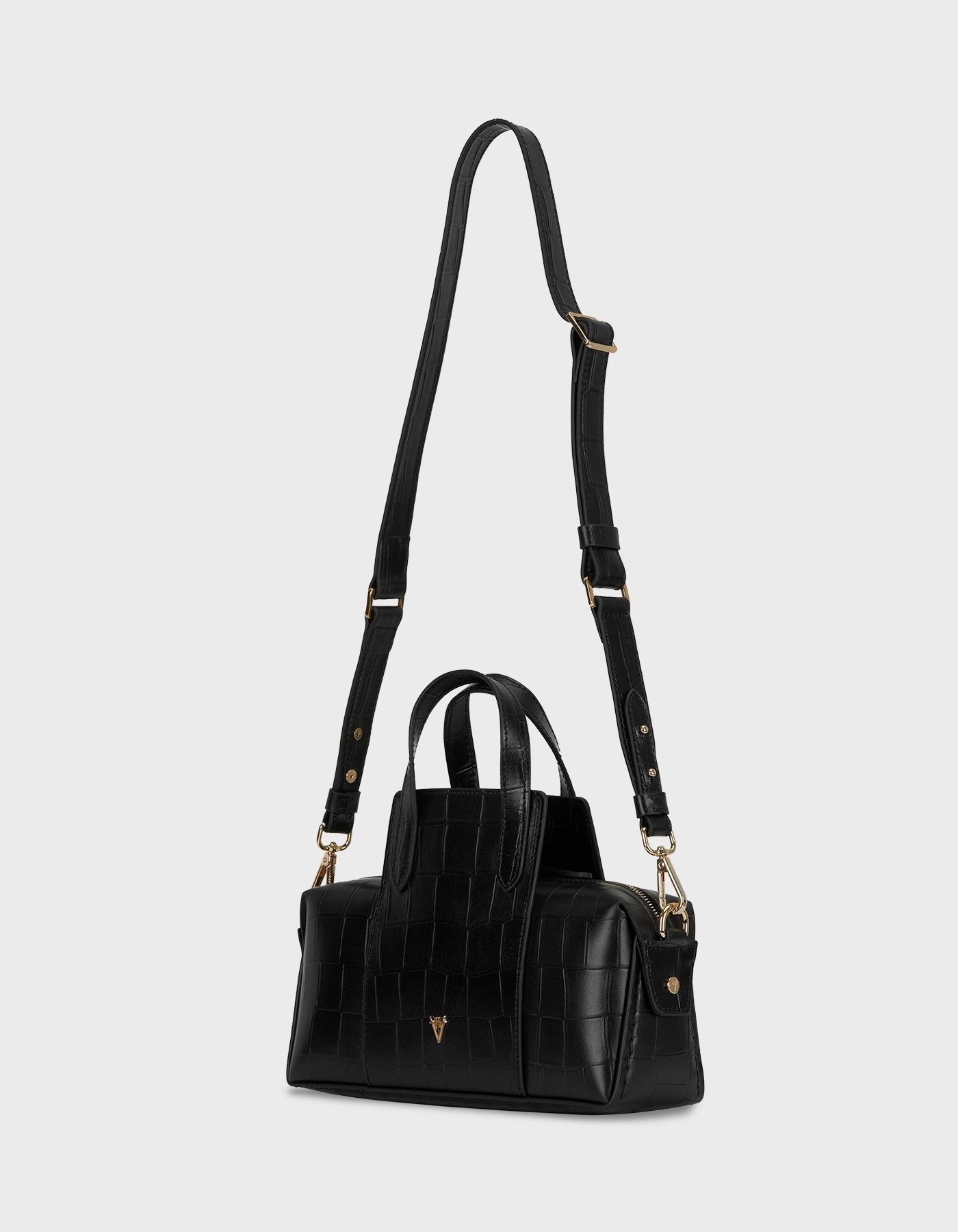 Hiva Atelier | Onsra Cylinder Crossbody Bag BLACK | Her Tarza Uygun Deri Aksesuarlar