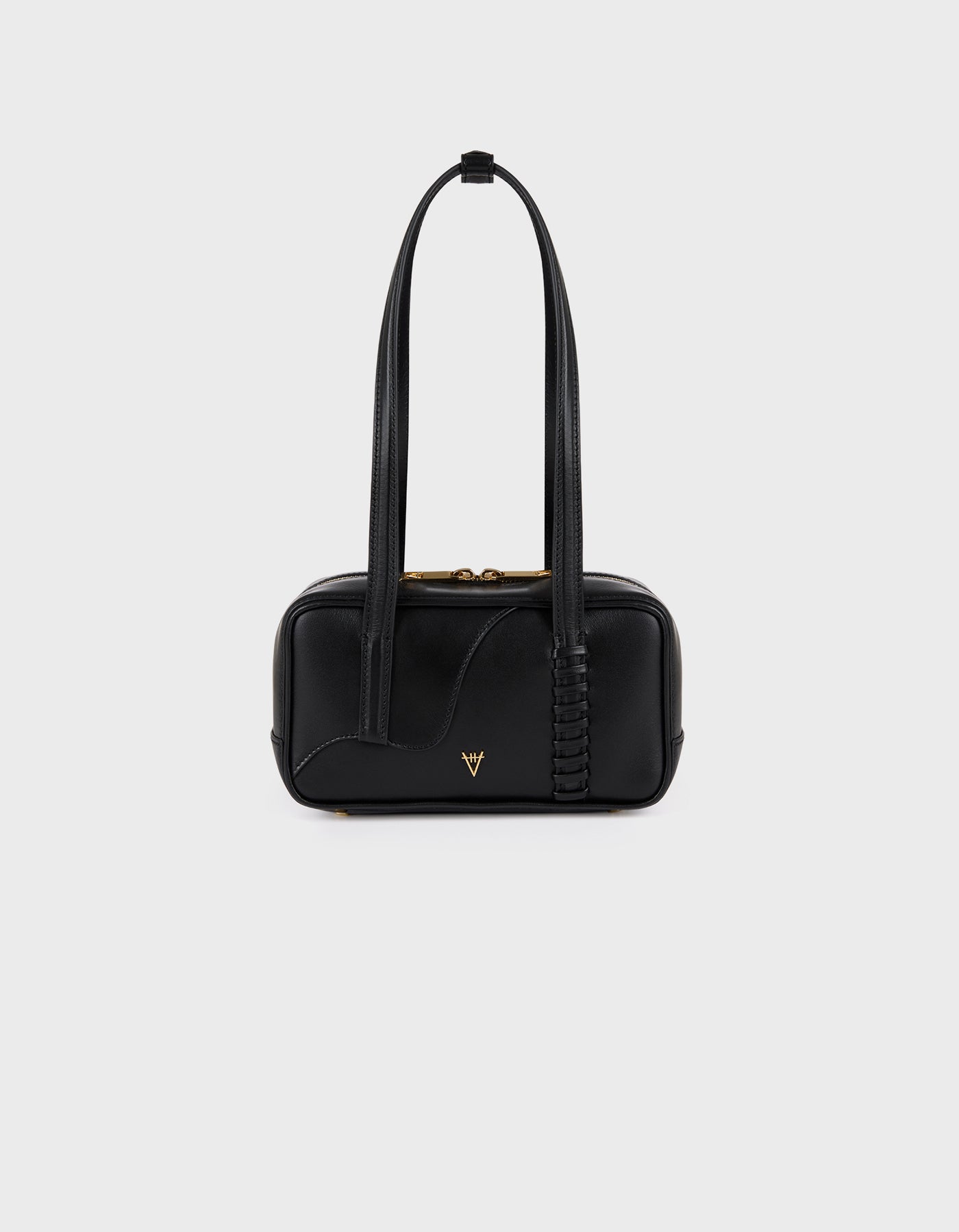 HiVa Atelier | Mini Bowling Tote Bag BLACK | Her Tarza Uygun Deri Aksesuarlar