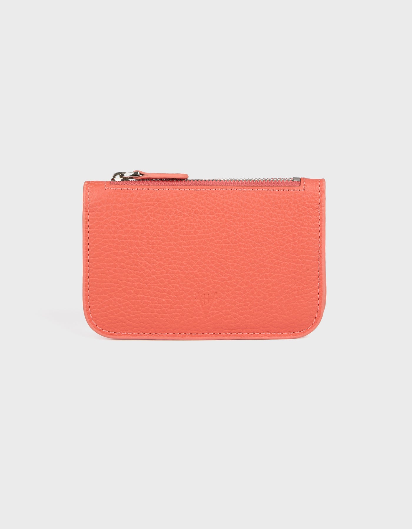 Hiva Atelier | Alae Coin Purse & Card Holder Coral | Her Tarza Uygun Deri Aksesuarlar