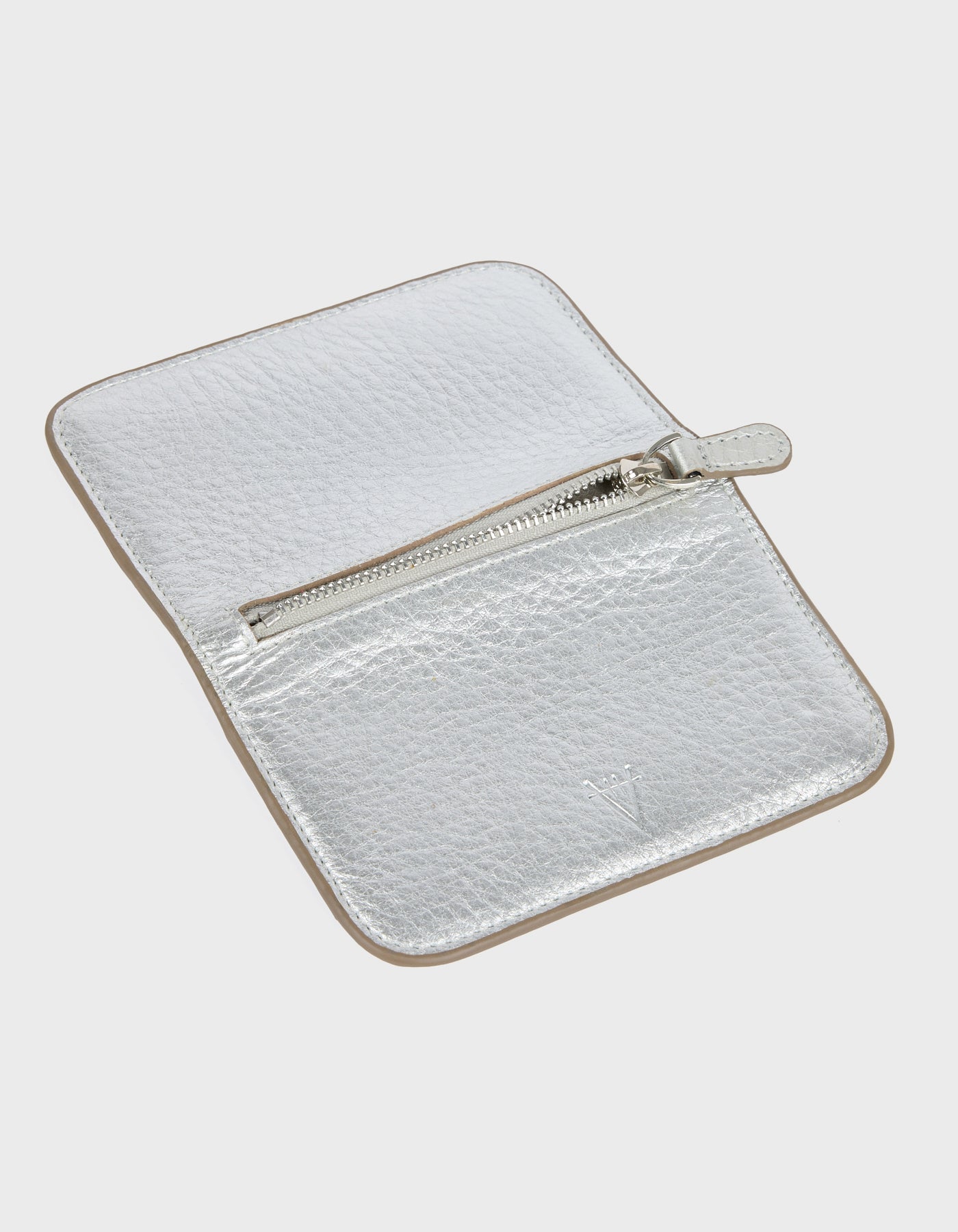 Hiva Atelier | Alae Coin Purse & Card Holder Silver | Her Tarza Uygun Deri Aksesuarlar