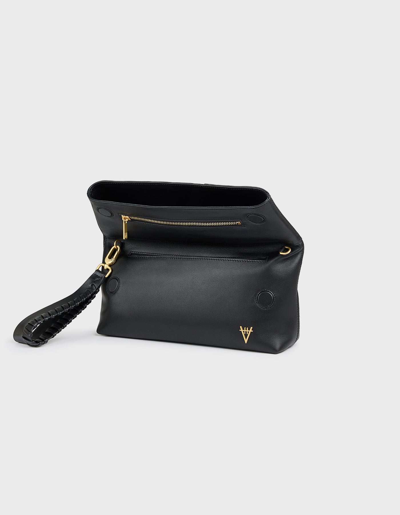 Hiva Atelier | Arlette Clutch & Chain Bag BLACK | Her Tarza Uygun Deri Aksesuarlar