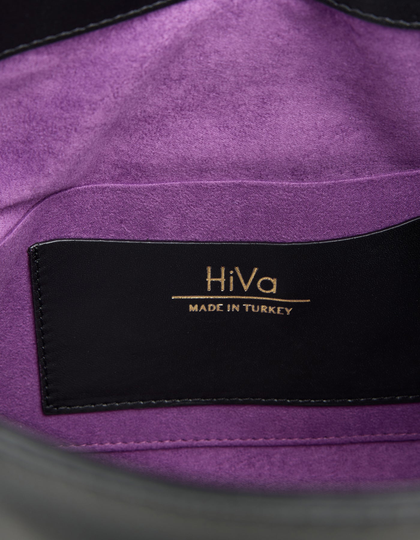 Hiva Atelier | Arlette Clutch & Chain Bag BLACK | Her Tarza Uygun Deri Aksesuarlar