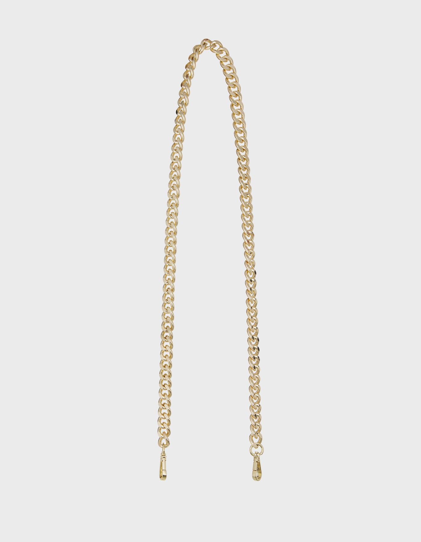 Hiva Atelier | Brass Thick Chain Strap 115 cm | Her Tarza Uygun Deri Aksesuarlar