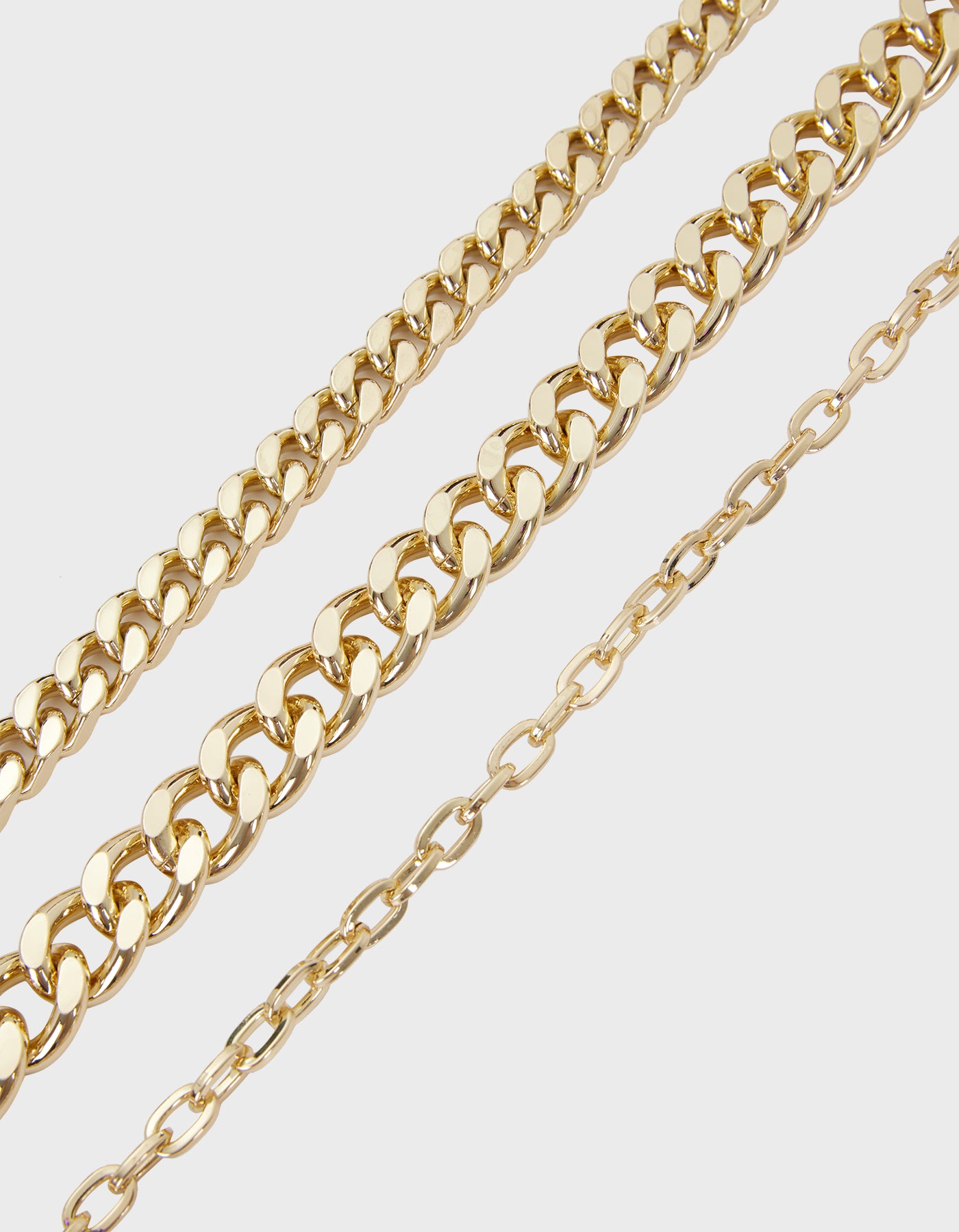 Brass Thin Chain Strap