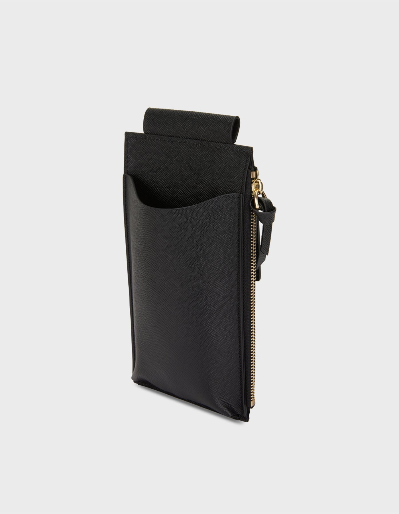 HiVa Atelier | Phone Pouch BLACK | Her Tarza Uygun Deri Aksesuarlar