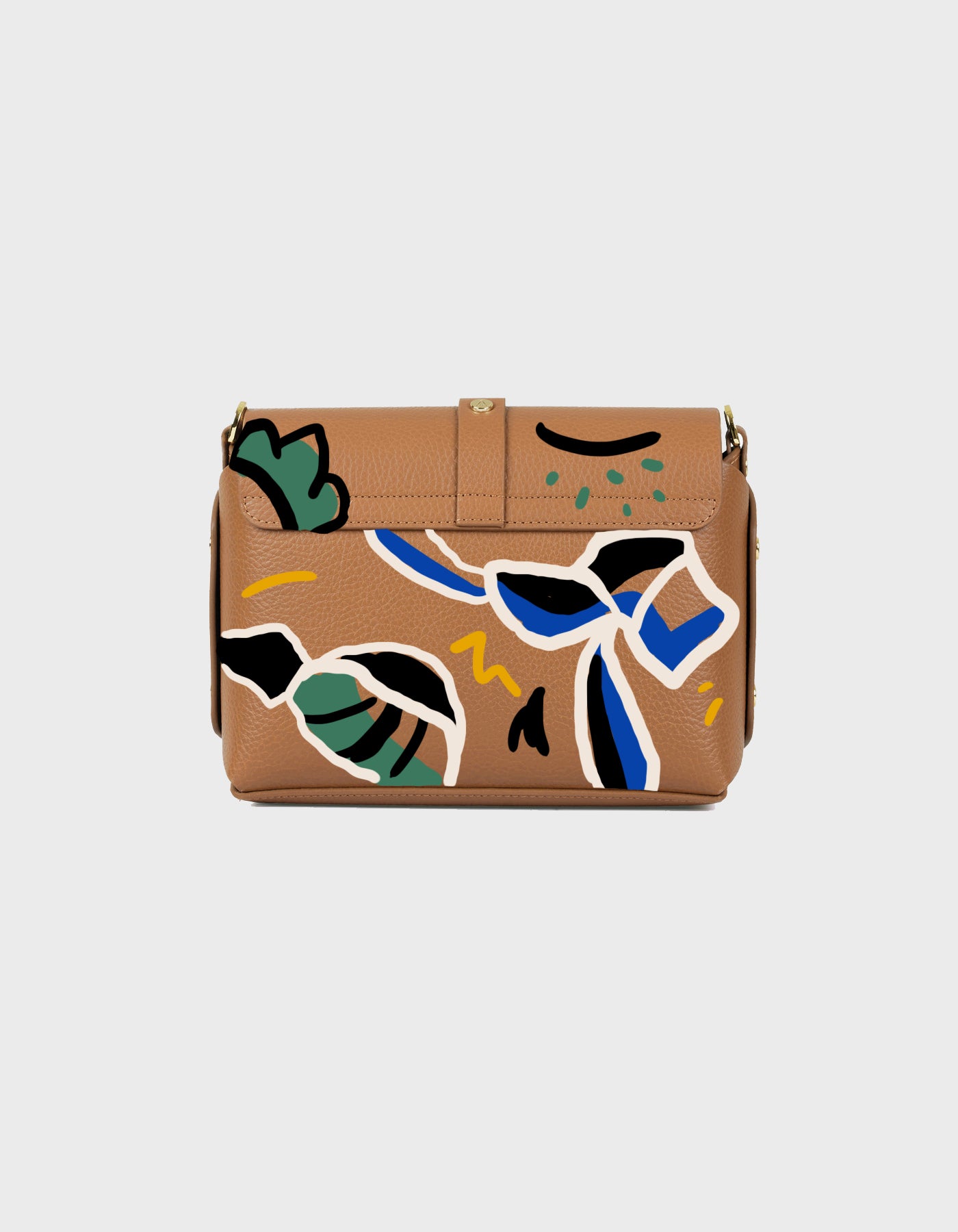 Harmonia Shoulder Bag - Hand-Painted