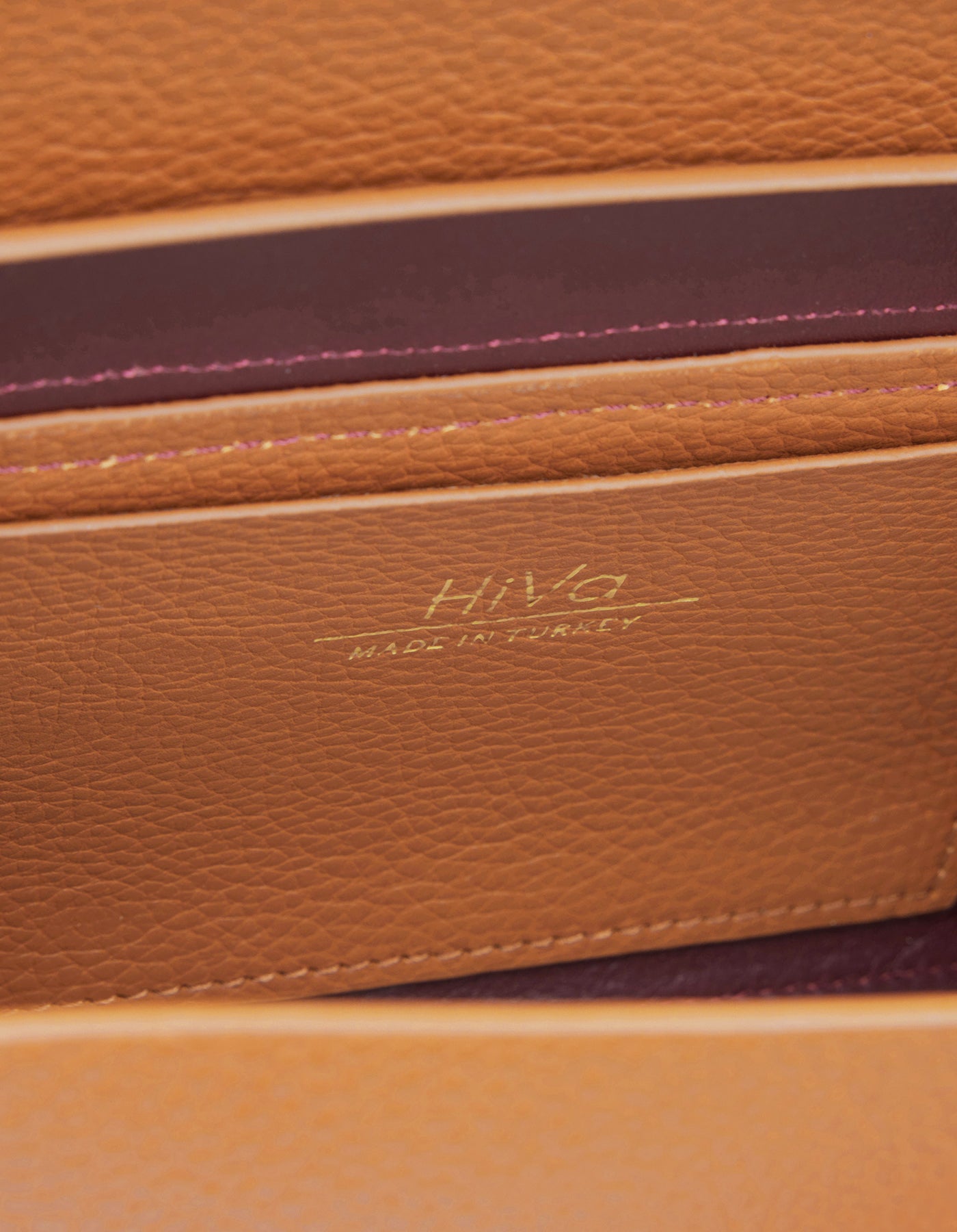 Hiva Atelier | Harmonia Shoulder Bag WOOD | Her Tarza Uygun Deri Aksesuarlar