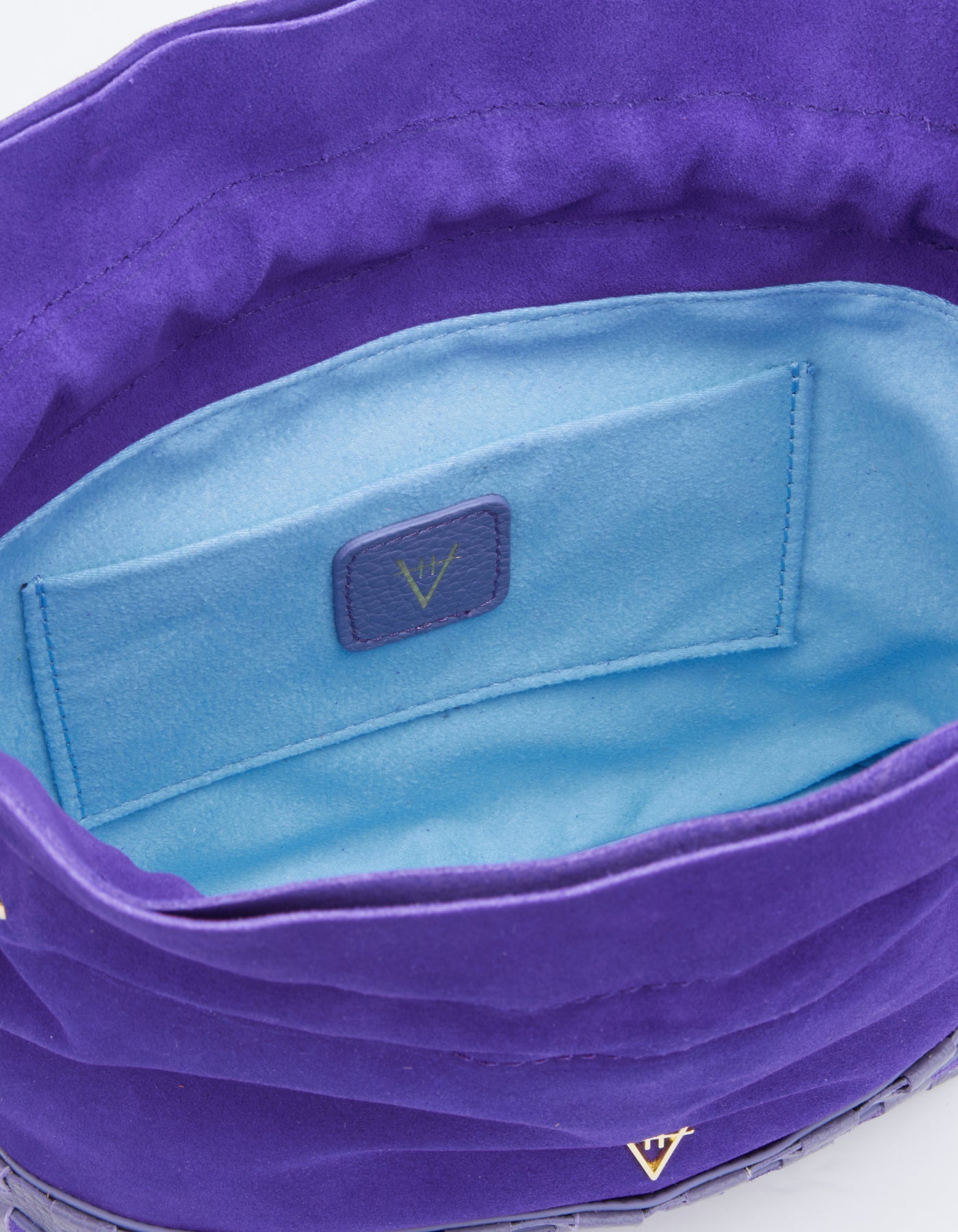 HiVa Atelier - Lavinia Bucket Bag Lavender Suede