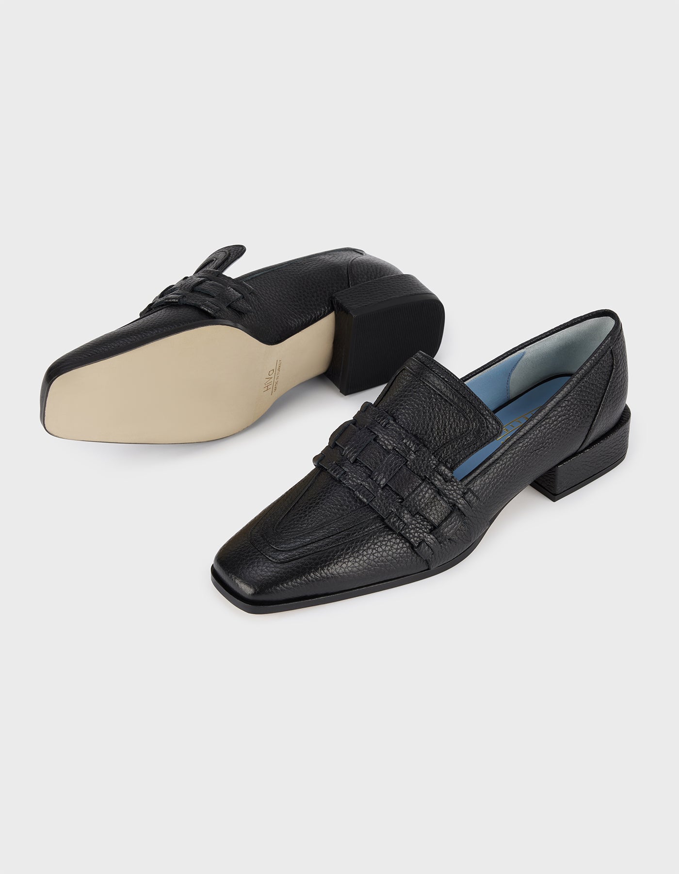 Hiva Atelier | Lora Loafers Black | Her Tarza Uygun Deri Aksesuarlar