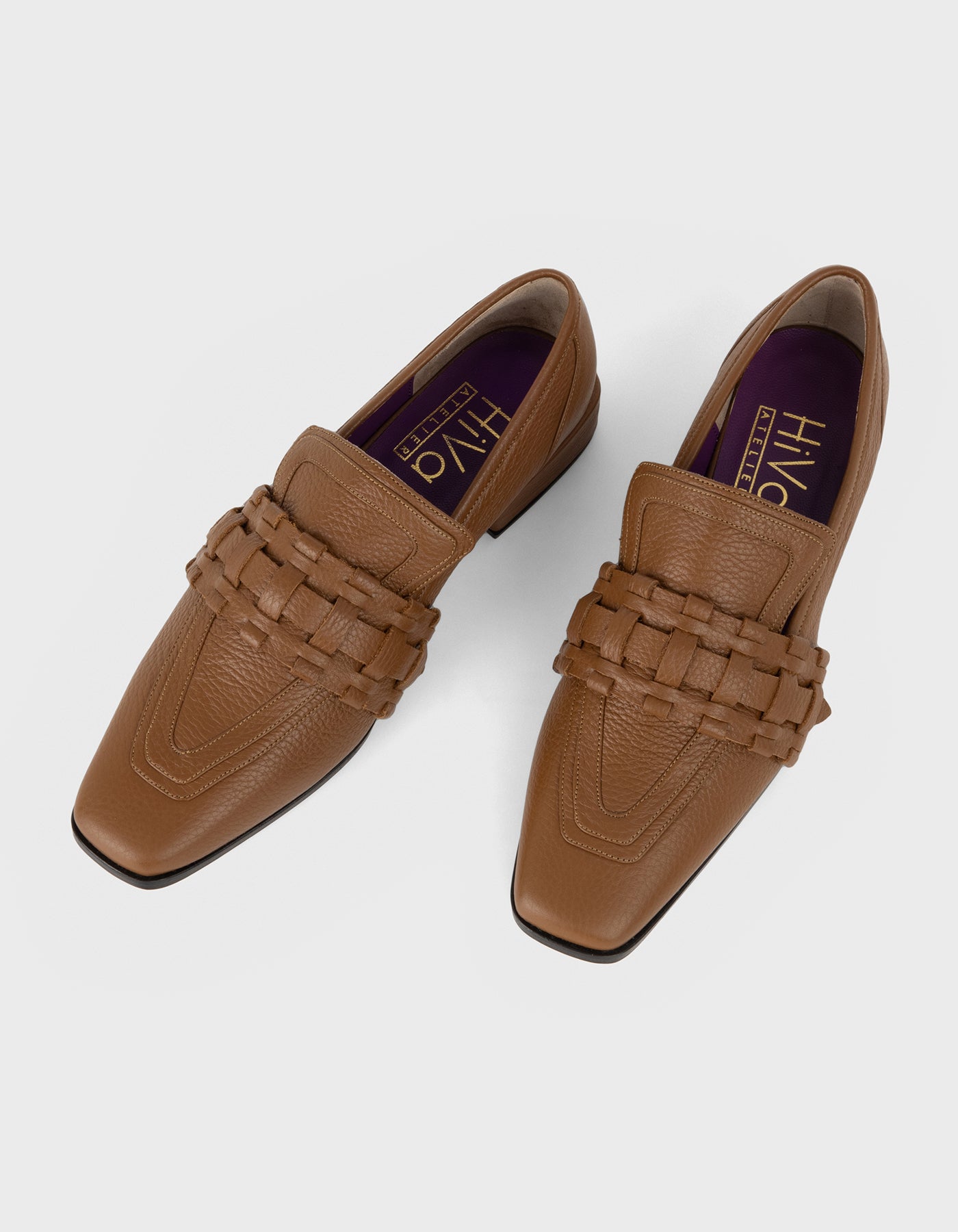 Hiva Atelier | Lora Loafers Wood | Her Tarza Uygun Deri Aksesuarlar