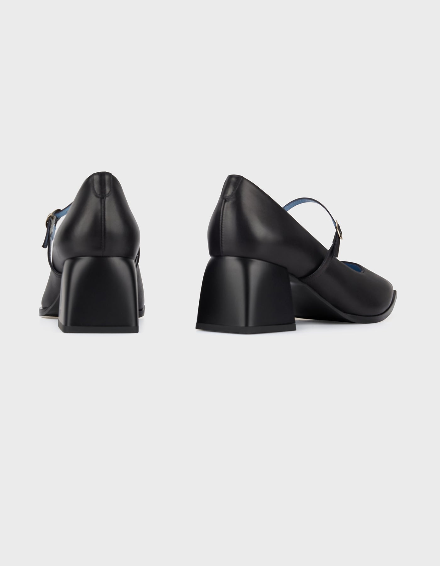 Hiva Atelier | Mary Jane Pumps Black | Her Tarza Uygun Deri Aksesuarlar