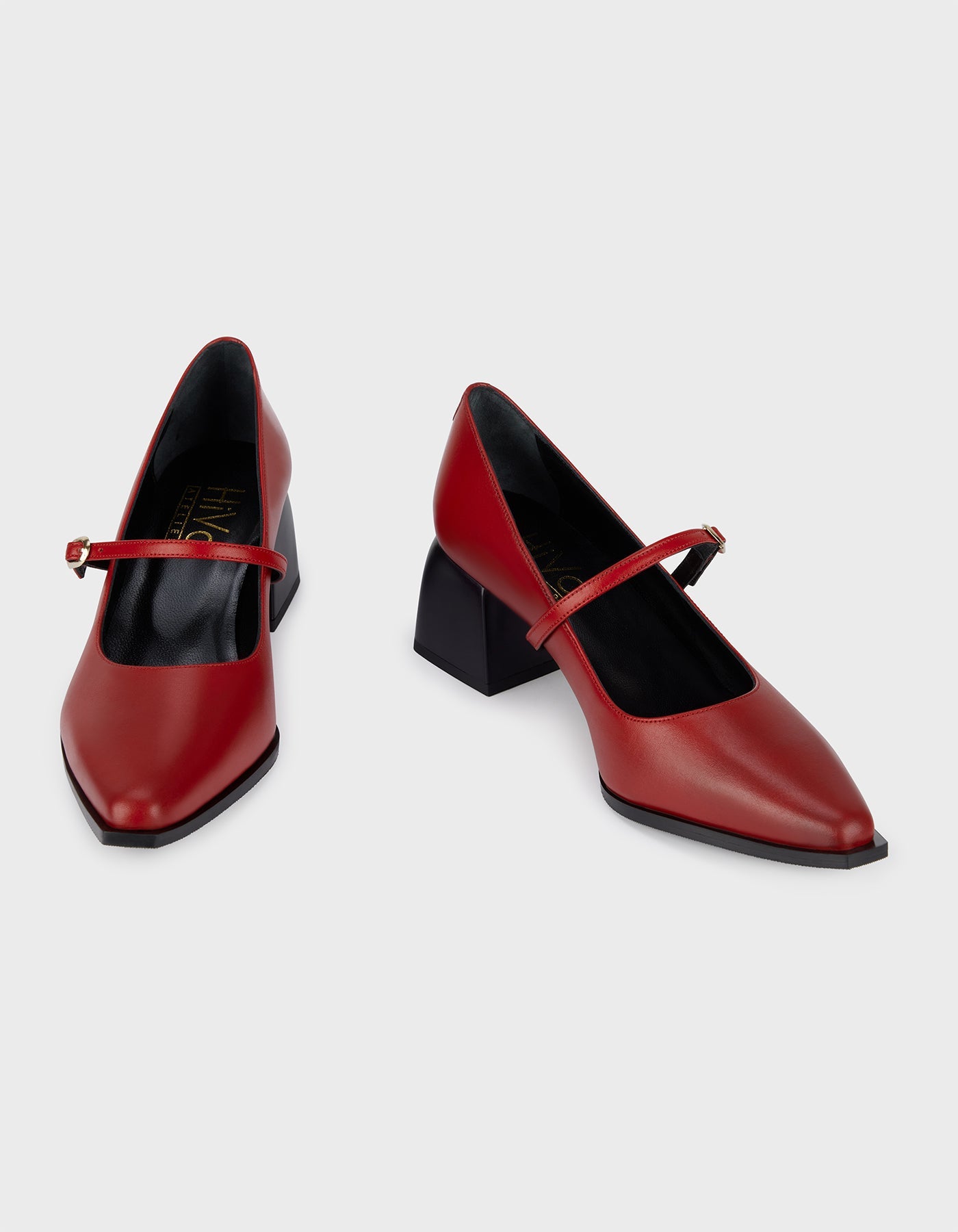 Hiva Atelier | Mary Jane Pumps Black | Her Tarza Uygun Deri Aksesuarlar
