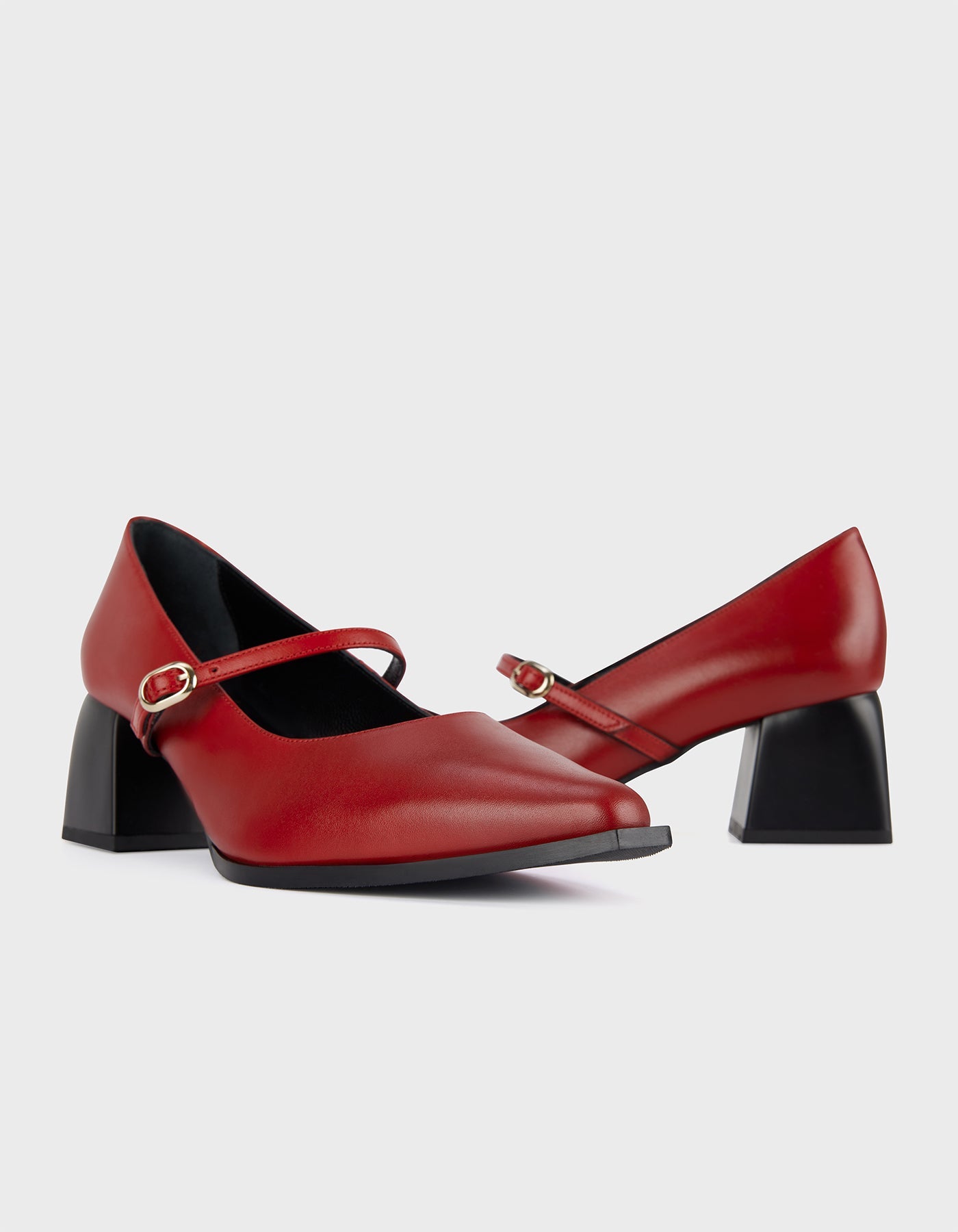 Hiva Atelier | Mary Jane Pumps Black | Her Tarza Uygun Deri Aksesuarlar