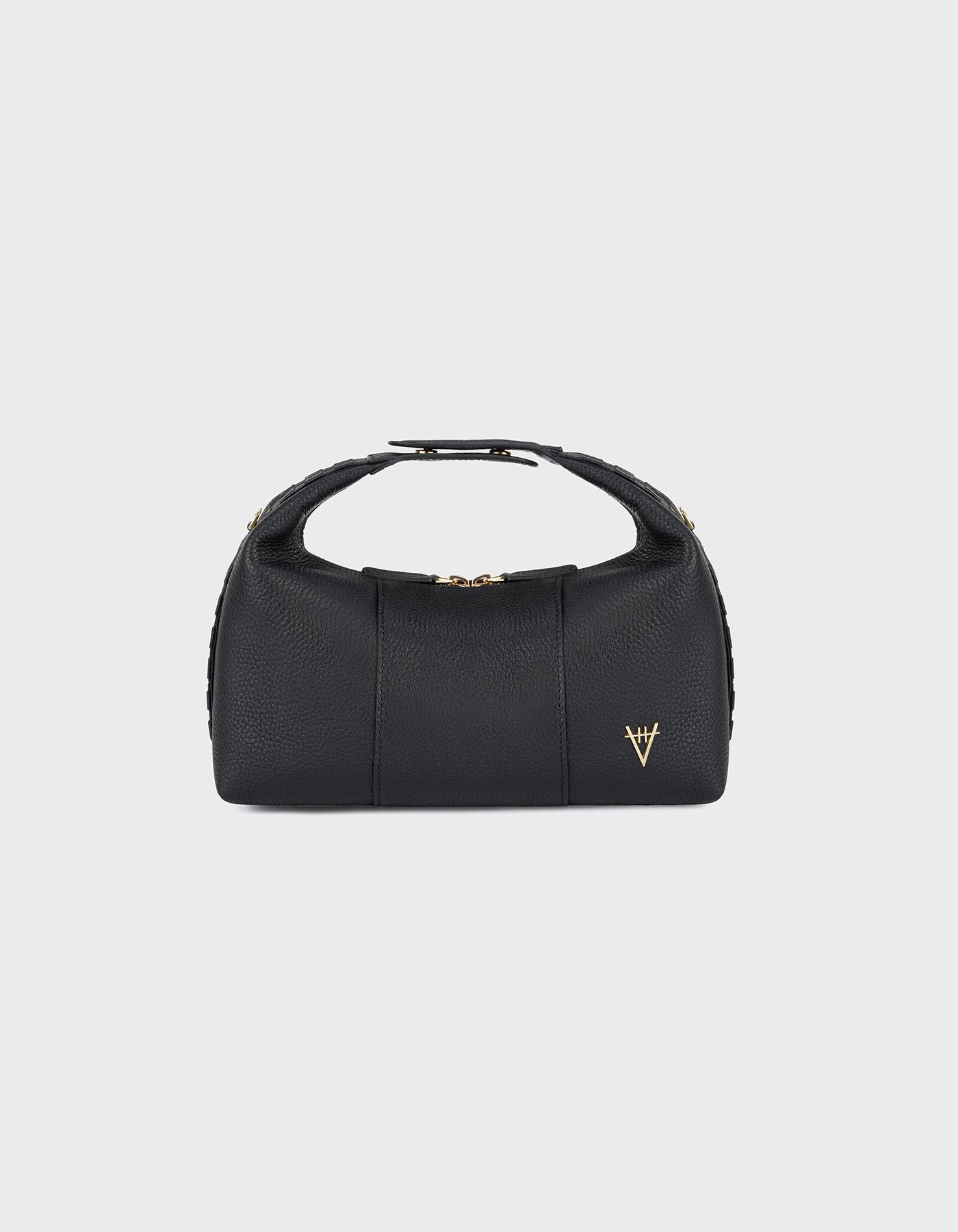 HiVa Atelier | Midi Croissant Bag Black | Her Tarza Uygun Deri Aksesuarlar