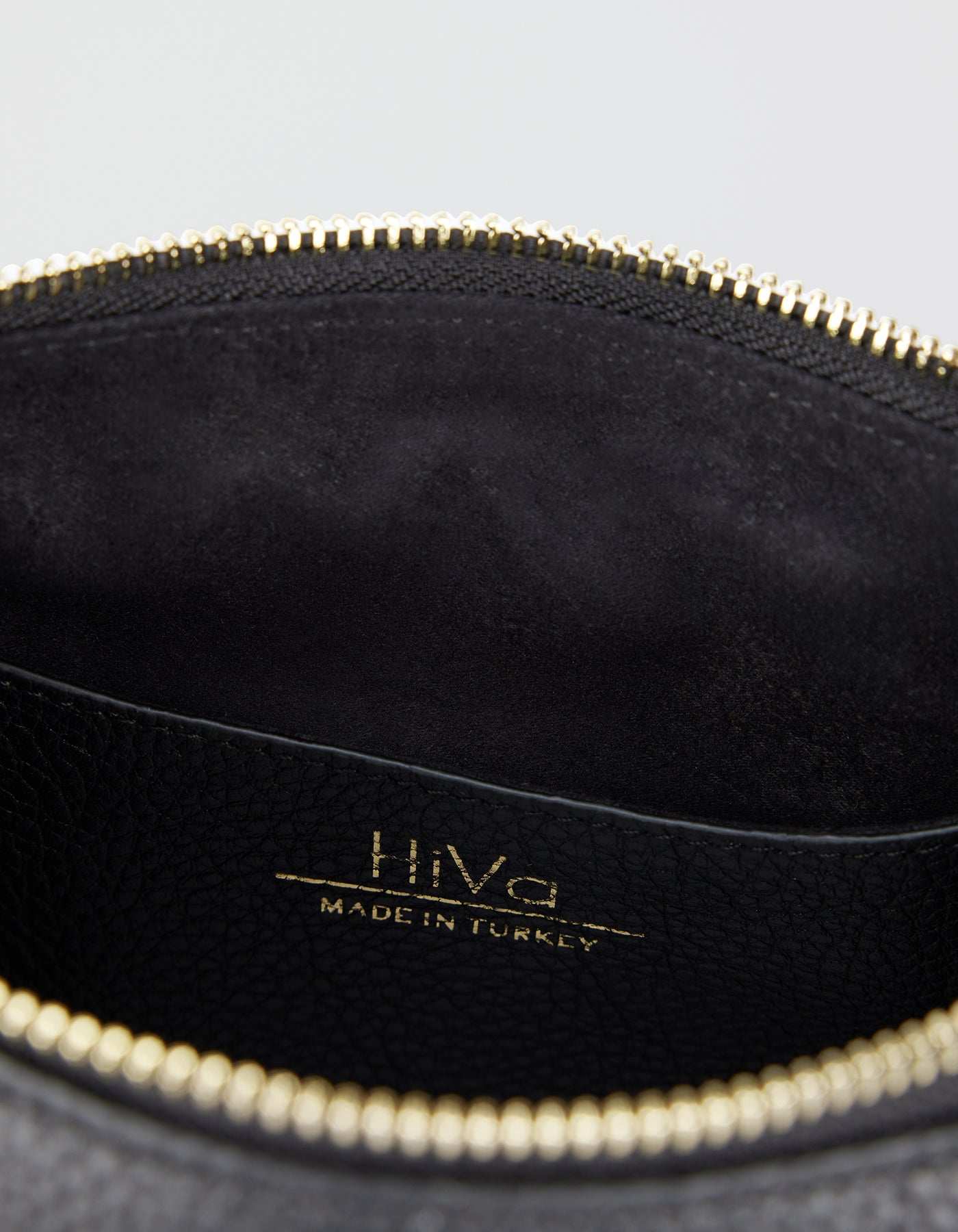 HiVa Atelier - Midi Croissant Bag Black