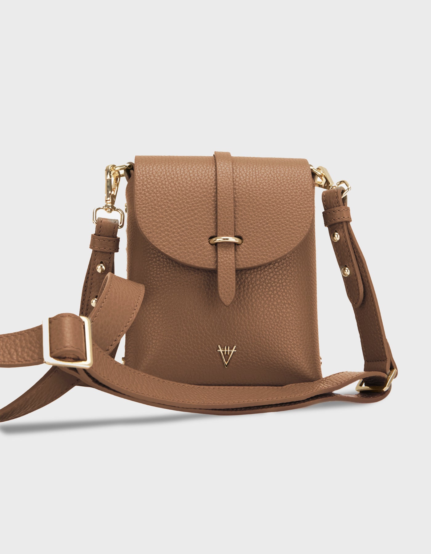 Hiva Atelier | Astrum Shoulder Bag WOOD | Her Tarza Uygun Deri Aksesuarlar