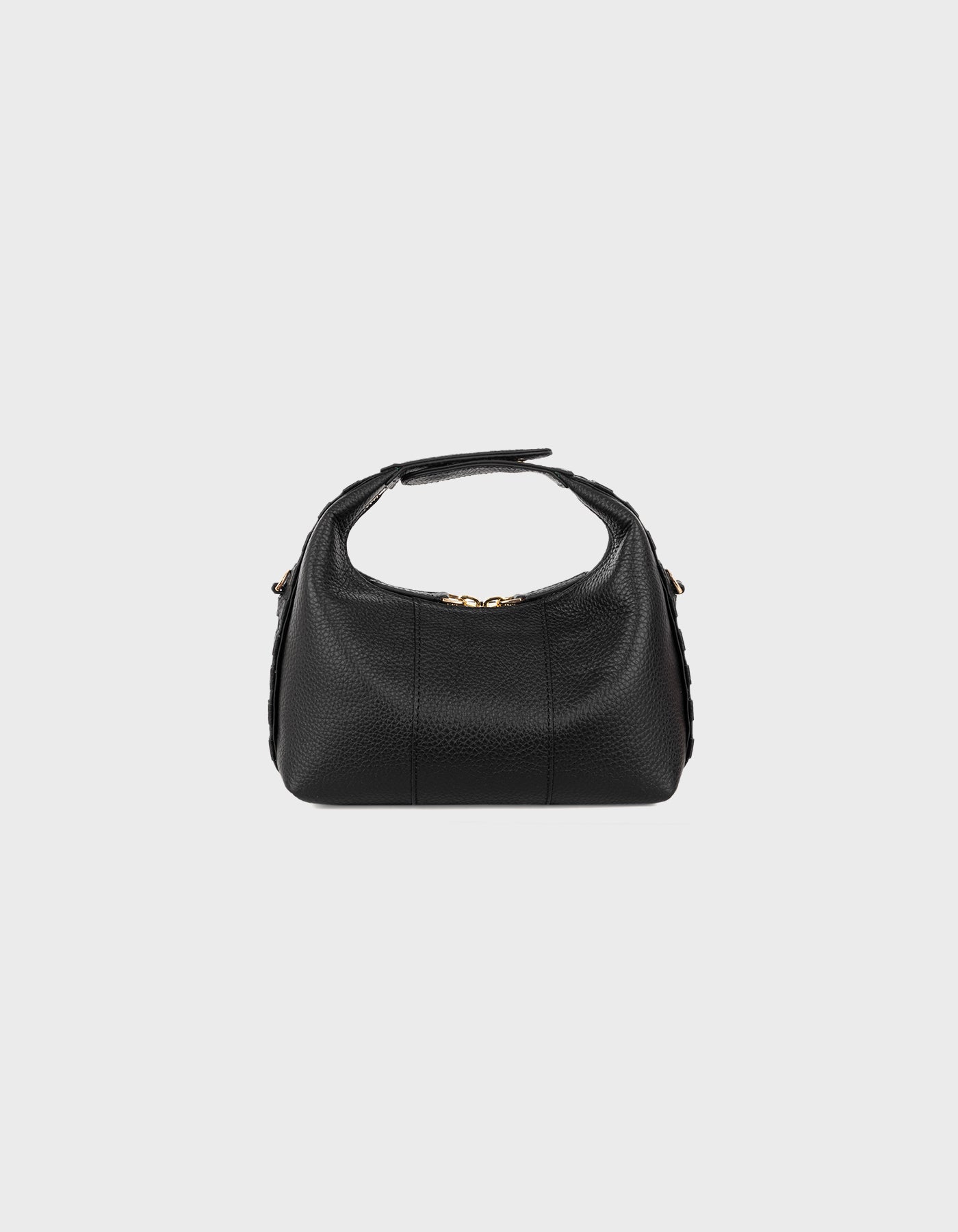 Hiva Atelier | Mini Croissant BLACK | Her Tarza Uygun Deri Aksesuarlar