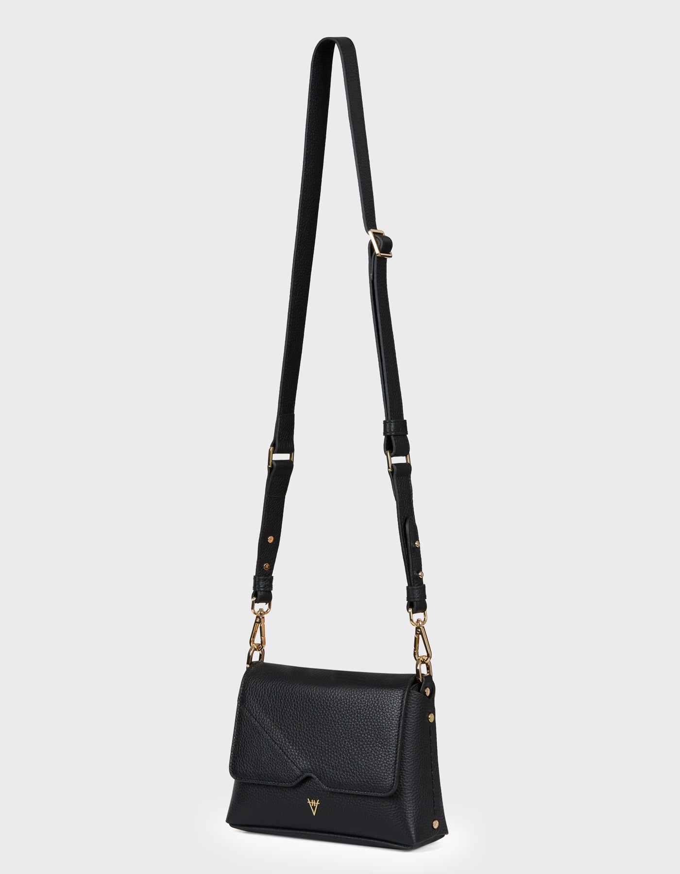 HiVa Atelier | Mare Mini Shoulder Bag Black | Her Tarza Uygun Deri Aksesuarlar