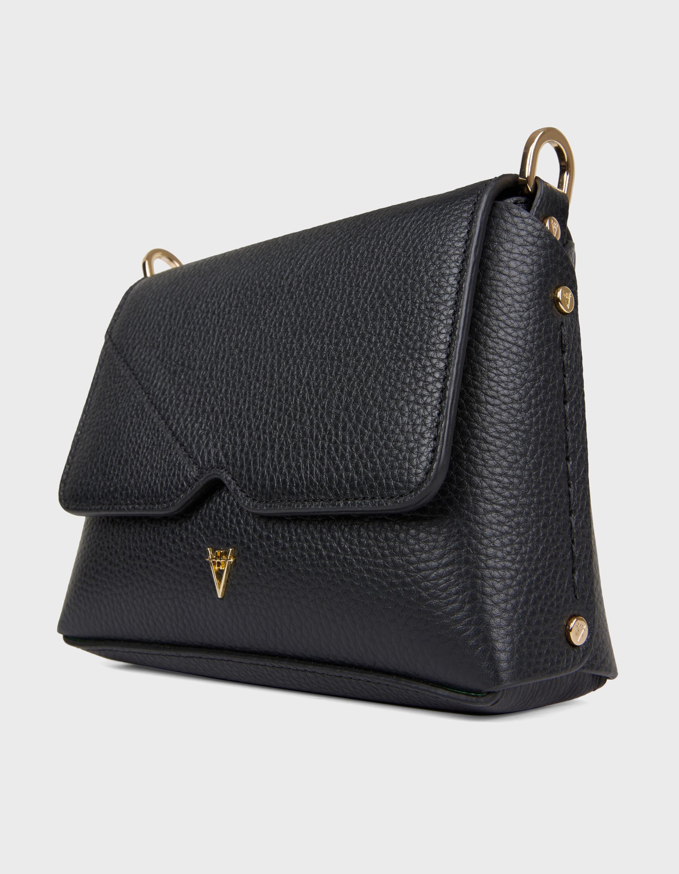 HiVa Atelier | Mare Mini Shoulder Bag Black | Her Tarza Uygun Deri Aksesuarlar