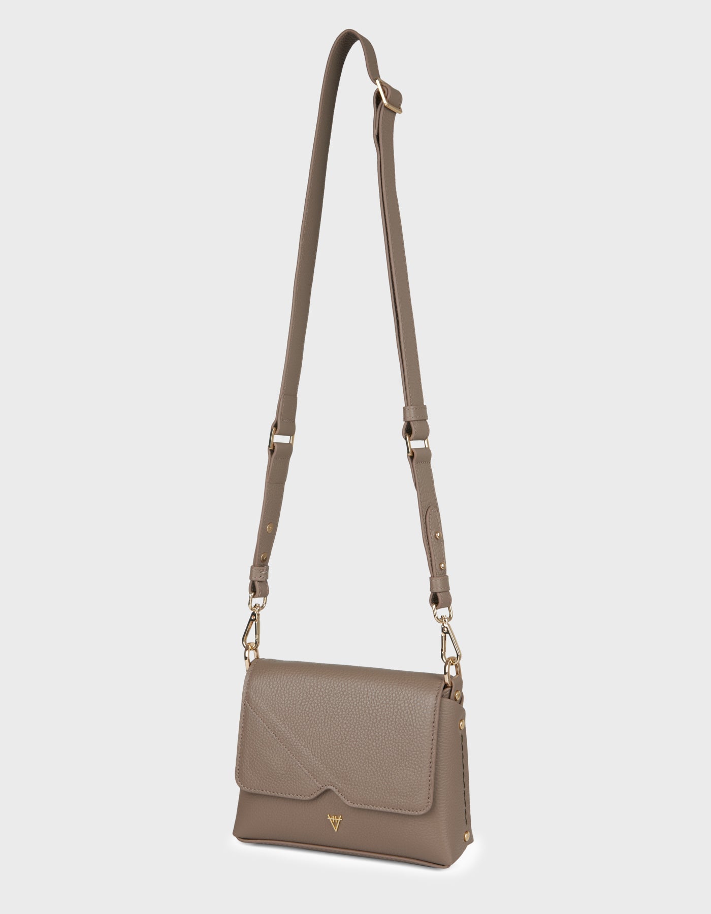 HiVa Atelier | Mare Mini Shoulder Bag Mink | Her Tarza Uygun Deri Aksesuarlar