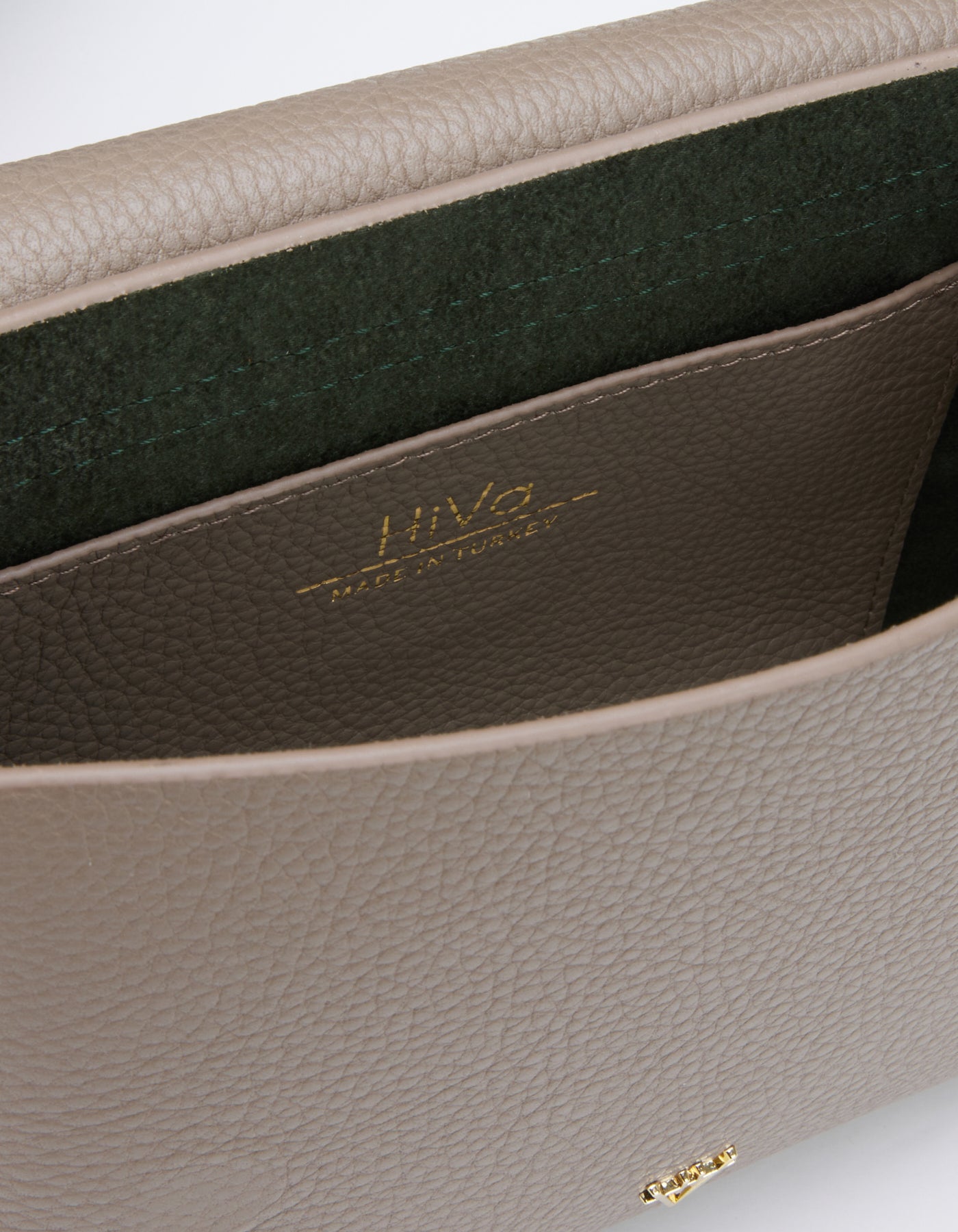 HiVa Atelier | Mare Mini Shoulder Bag Mink | Her Tarza Uygun Deri Aksesuarlar