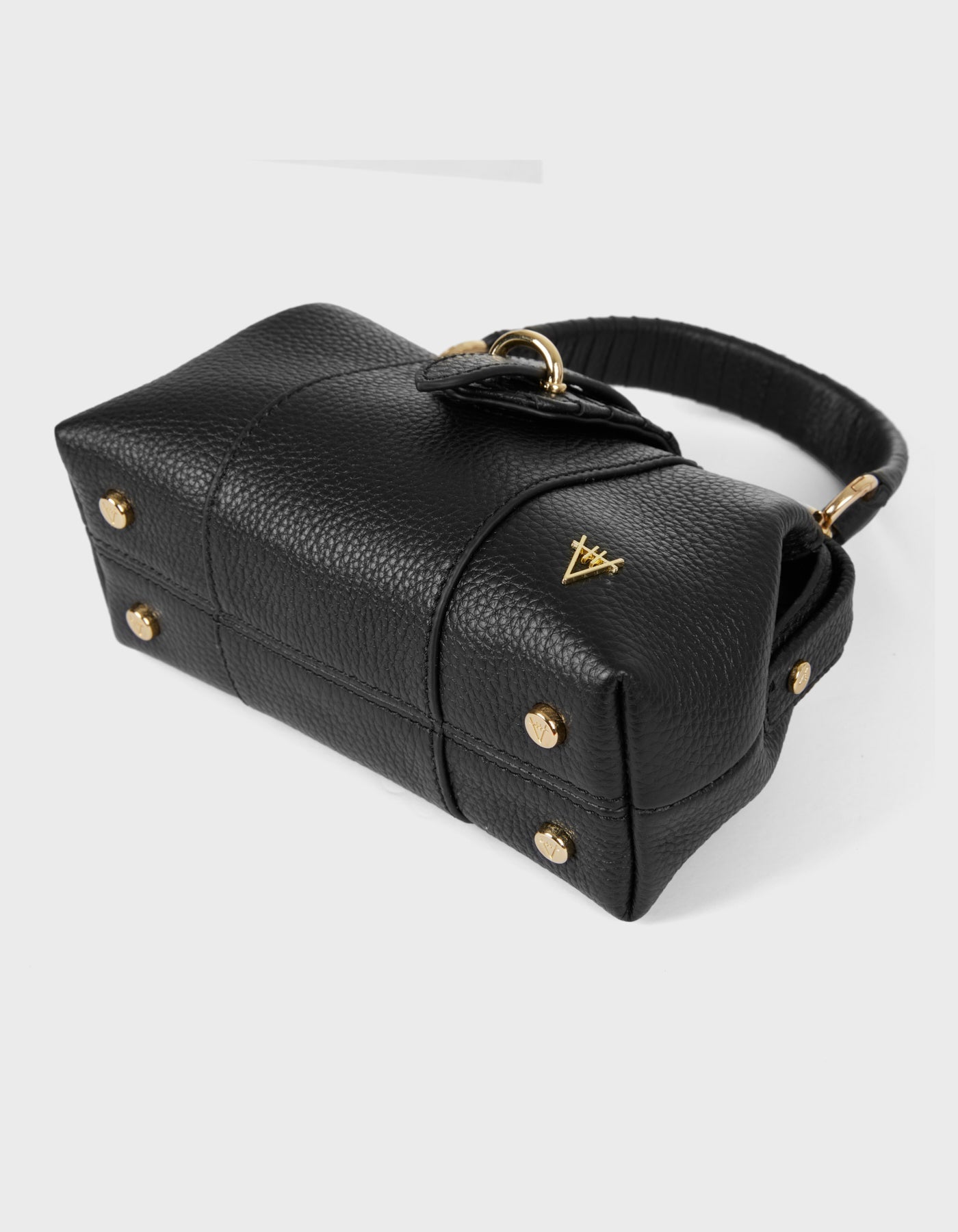 HiVa Atelier | Mini Nubes Doctor Bag BLACK | Her Tarza Uygun Deri Aksesuarlar