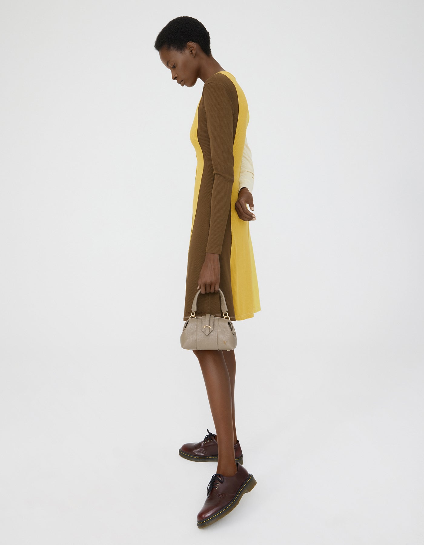 HiVa Atelier | Mini Nubes Doctor Bag MINK | Her Tarza Uygun Deri Aksesuarlar