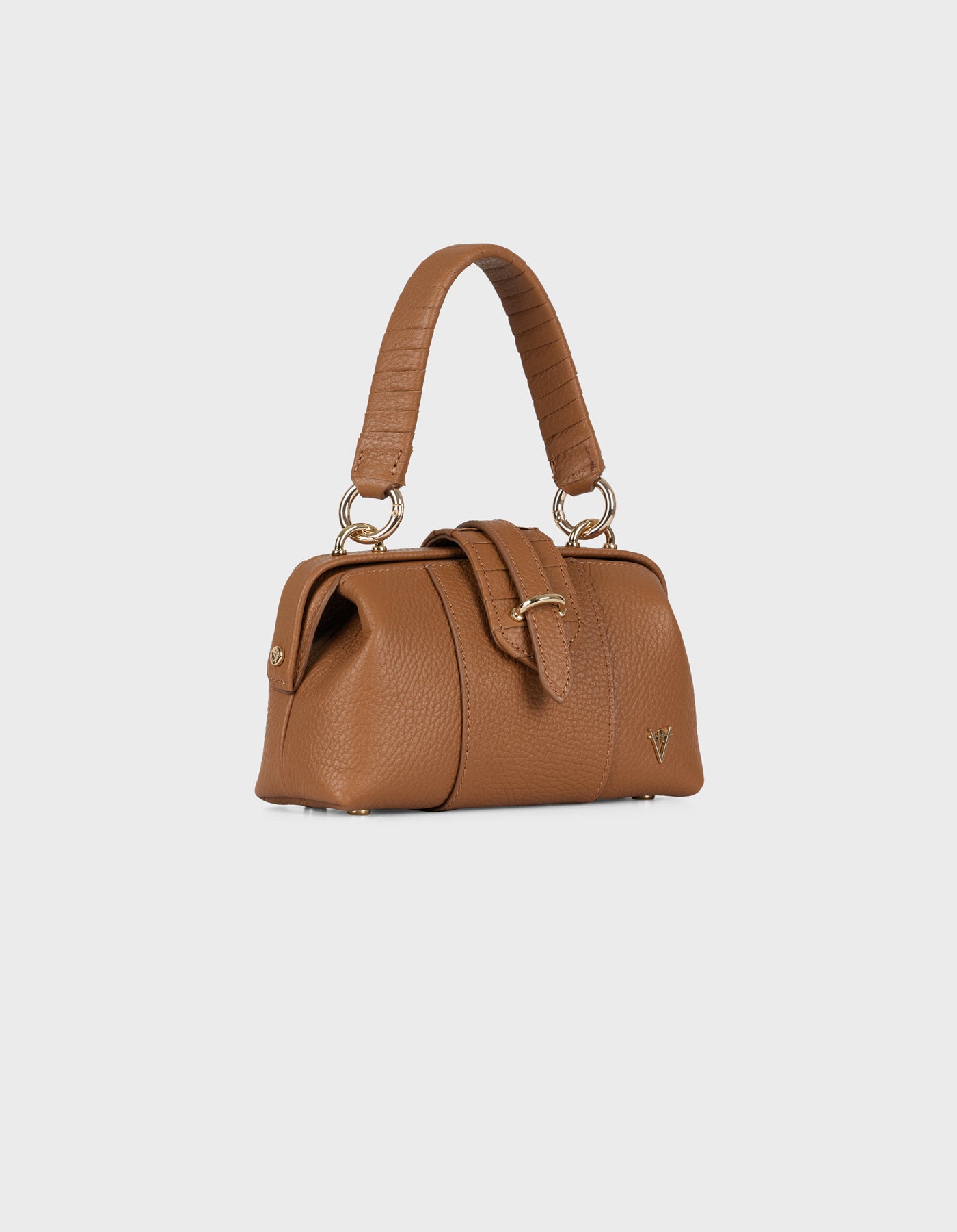 HiVa Atelier | Mini Nubes Doctor Bag WOOD | Her Tarza Uygun Deri Aksesuarlar