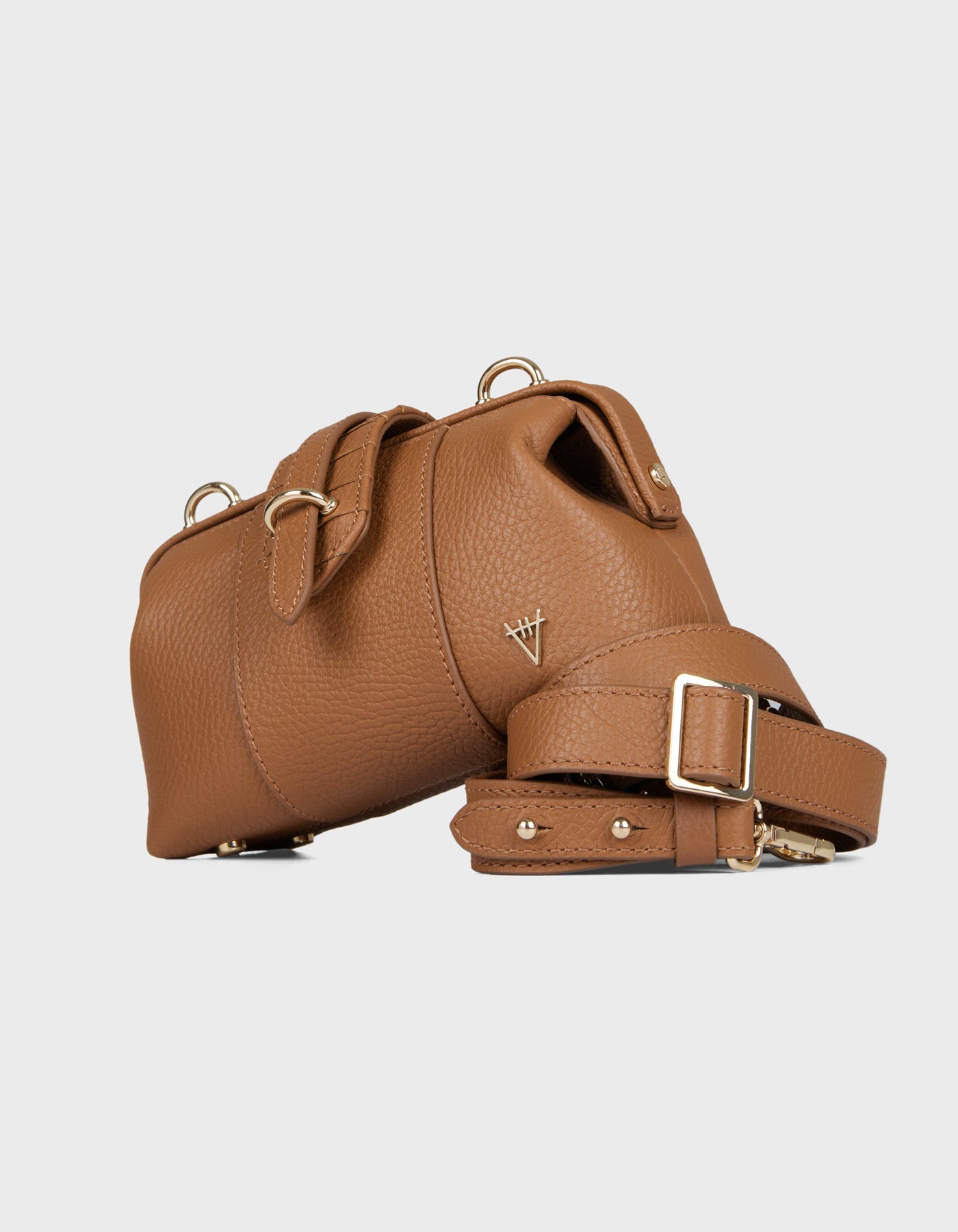 HiVa Atelier | Mini Nubes Doctor Bag WOOD | Her Tarza Uygun Deri Aksesuarlar