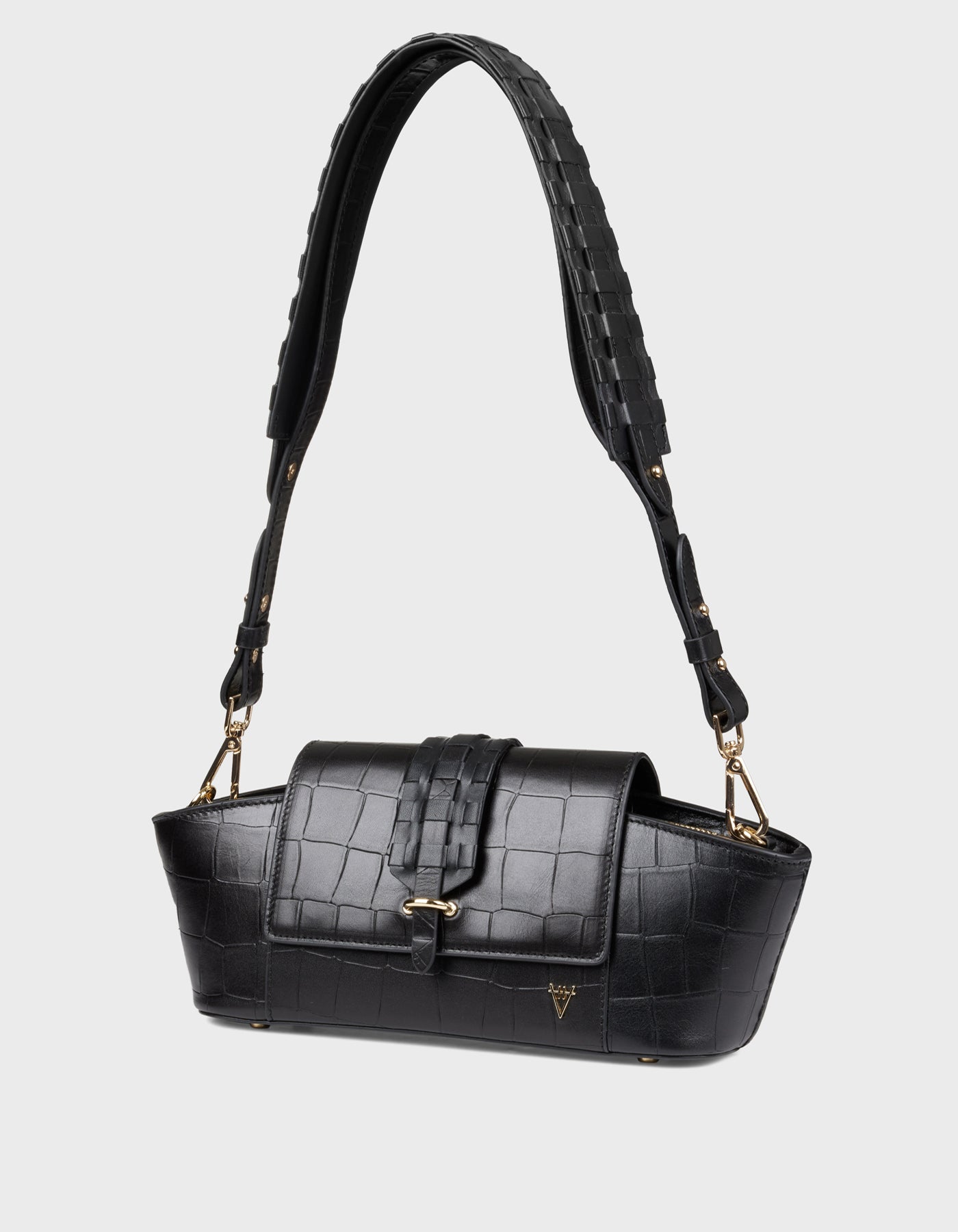 HiVa Atelier | Navis Shoulder Bag BLACK | Her Tarza Uygun Deri Aksesuarlar