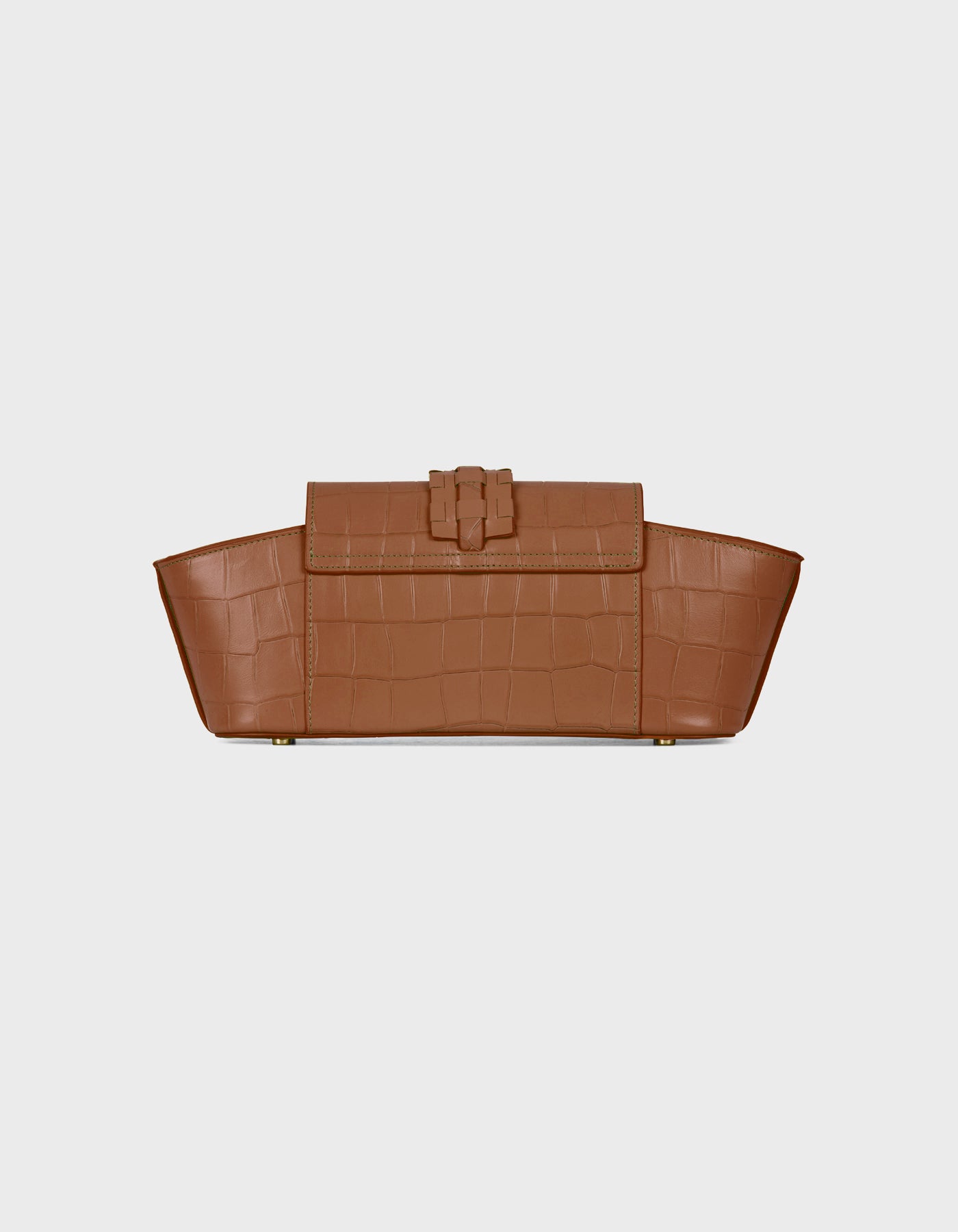 HiVa Atelier | Navis Shoulder Bag WOOD | Her Tarza Uygun Deri Aksesuarlar