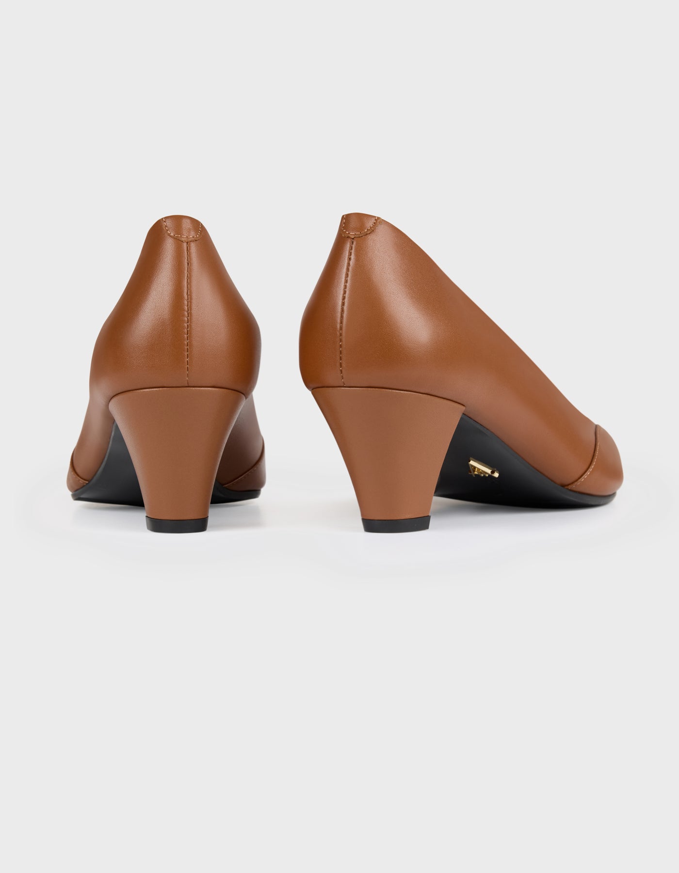 Hiva Atelier | Leather Pointed Toe Heels Wood | Her Tarza Uygun Deri Aksesuarlar